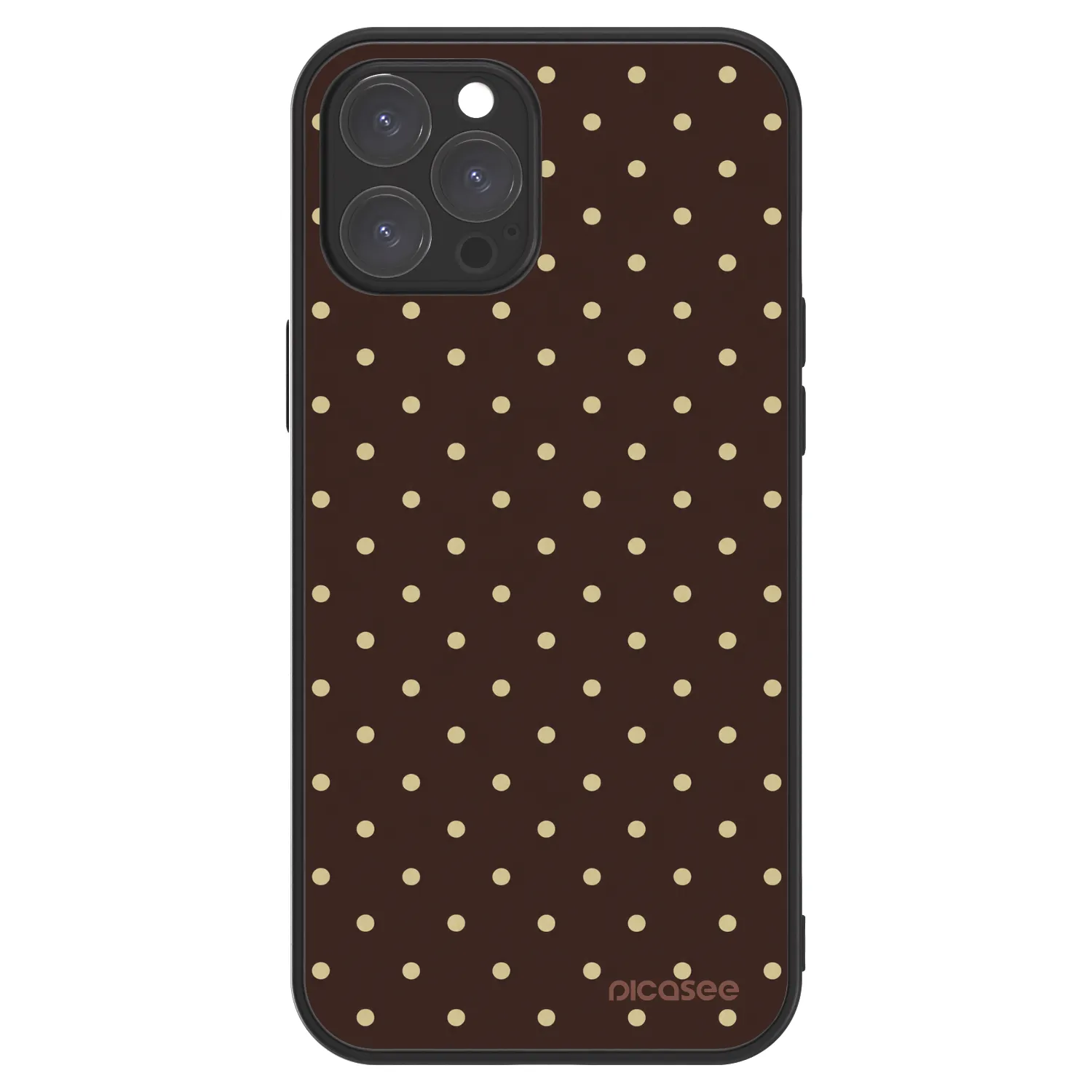 Picasee ULTIMATE CASE für Apple iPhone 12 Pro Max - Vanilla Dots & Chocolate