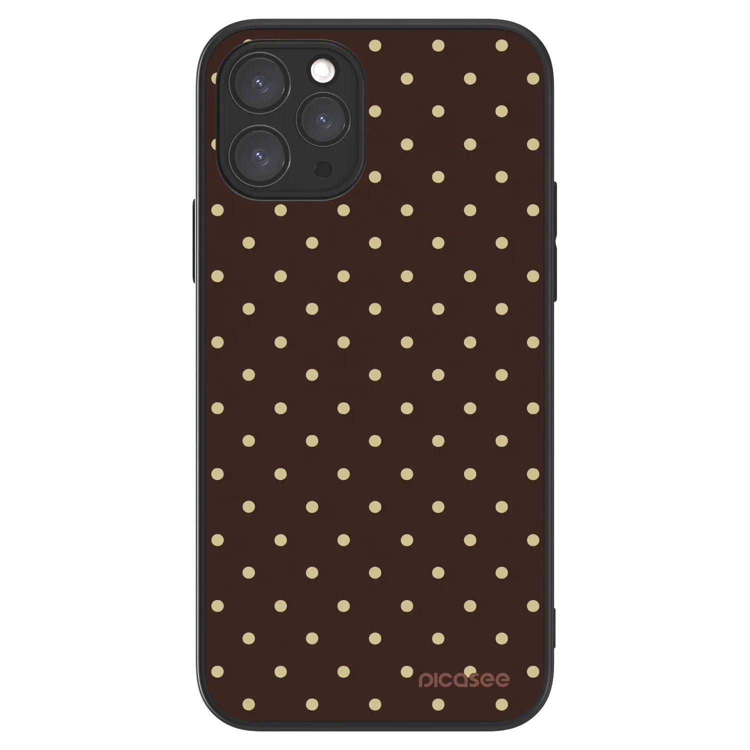 Picasee ULTIMATE CASE für Apple iPhone 11 Pro - Vanilla Dots & Chocolate