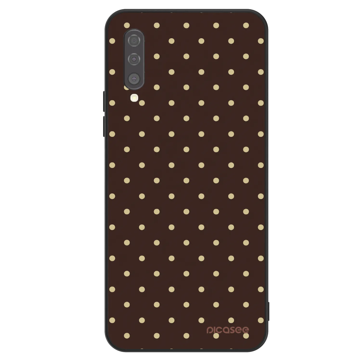 Picasee ULTIMATE CASE für Samsung Galaxy A50 A505F - Vanilla Dots & Chocolate