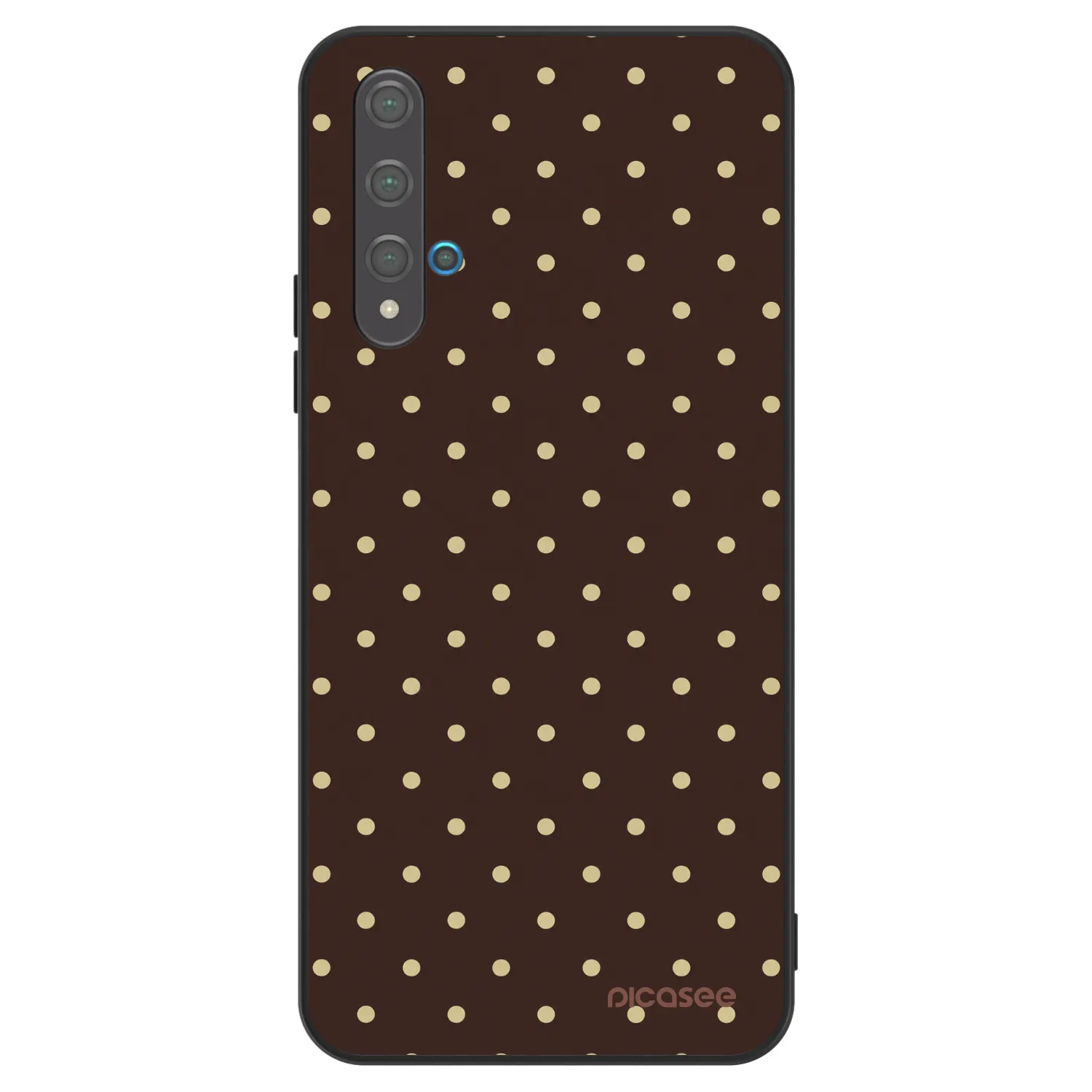 Picasee ULTIMATE CASE für Huawei Nova 5T - Vanilla Dots & Chocolate