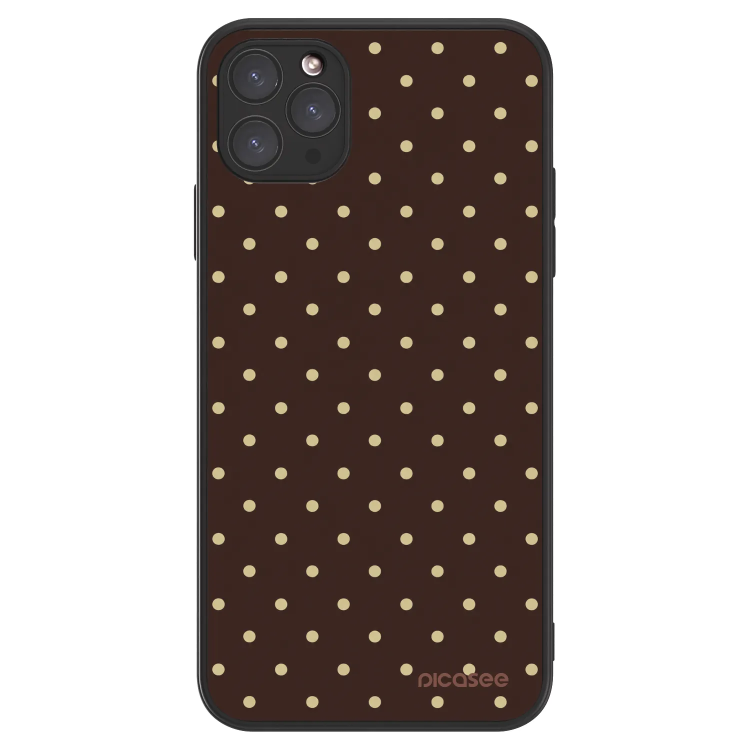 Picasee ULTIMATE CASE für Apple iPhone 11 Pro Max - Vanilla Dots & Chocolate