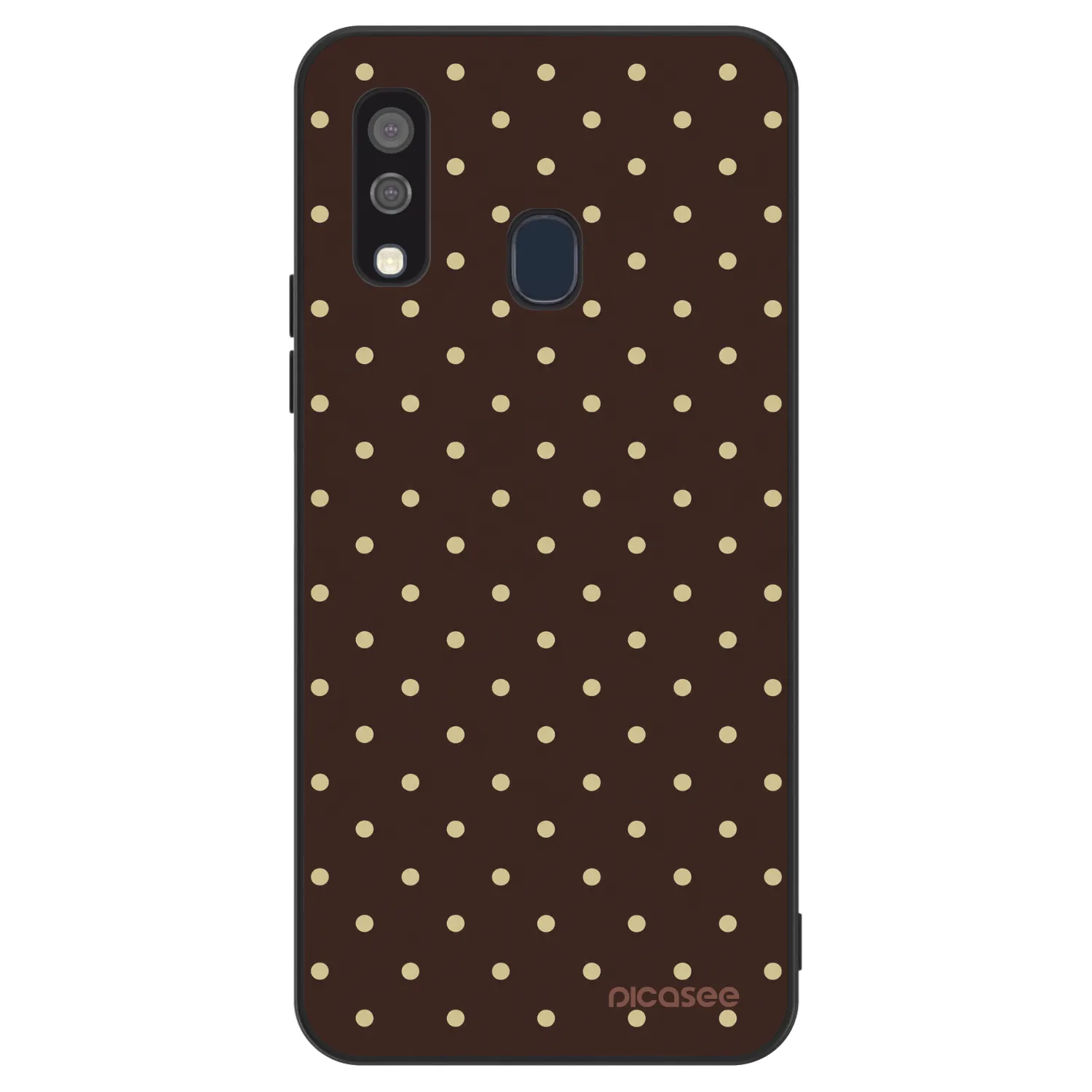 Picasee ULTIMATE CASE für Samsung Galaxy A40 A405F - Vanilla Dots & Chocolate