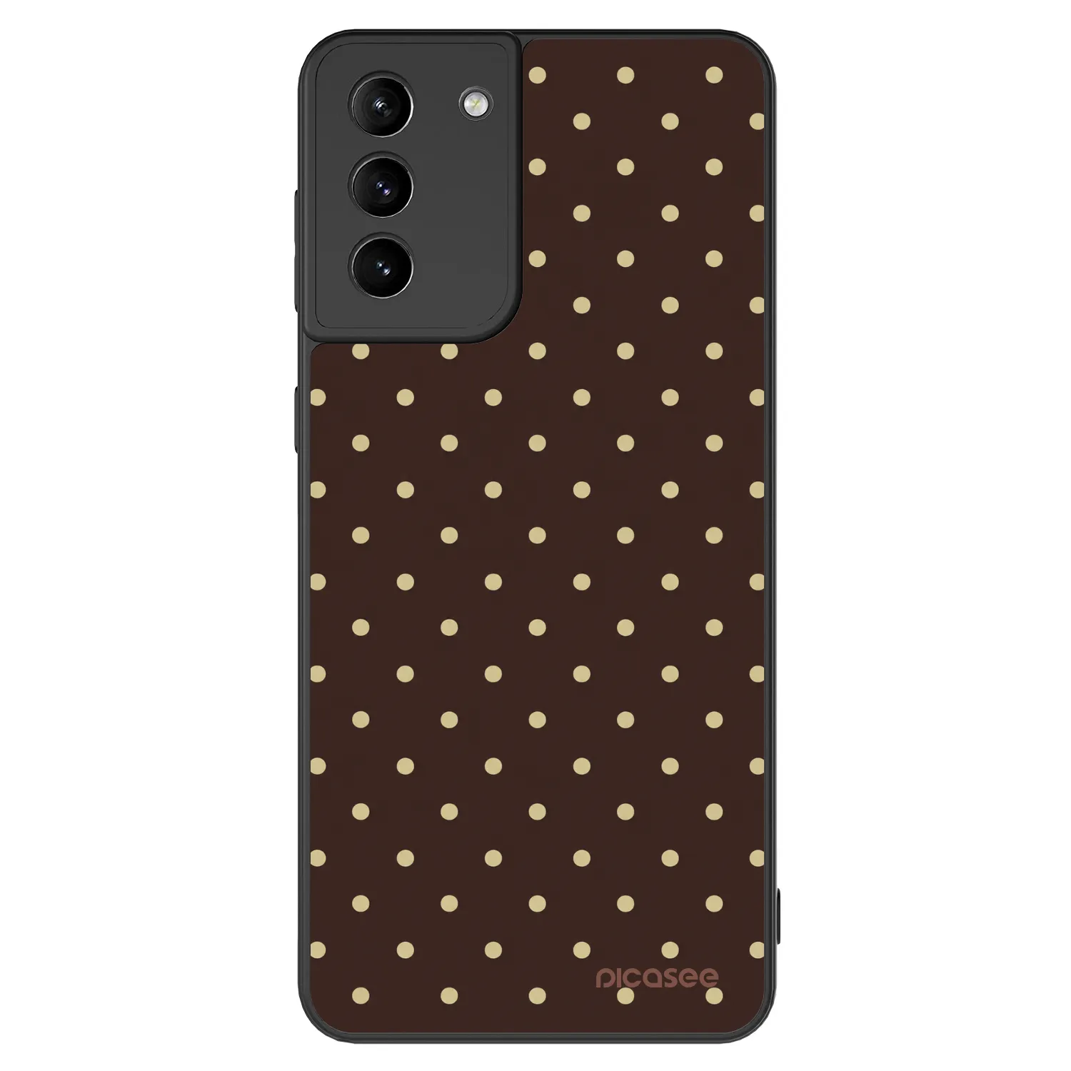 Picasee ULTIMATE CASE für Samsung Galaxy S21+ 5G G996F - Vanilla Dots & Chocolate