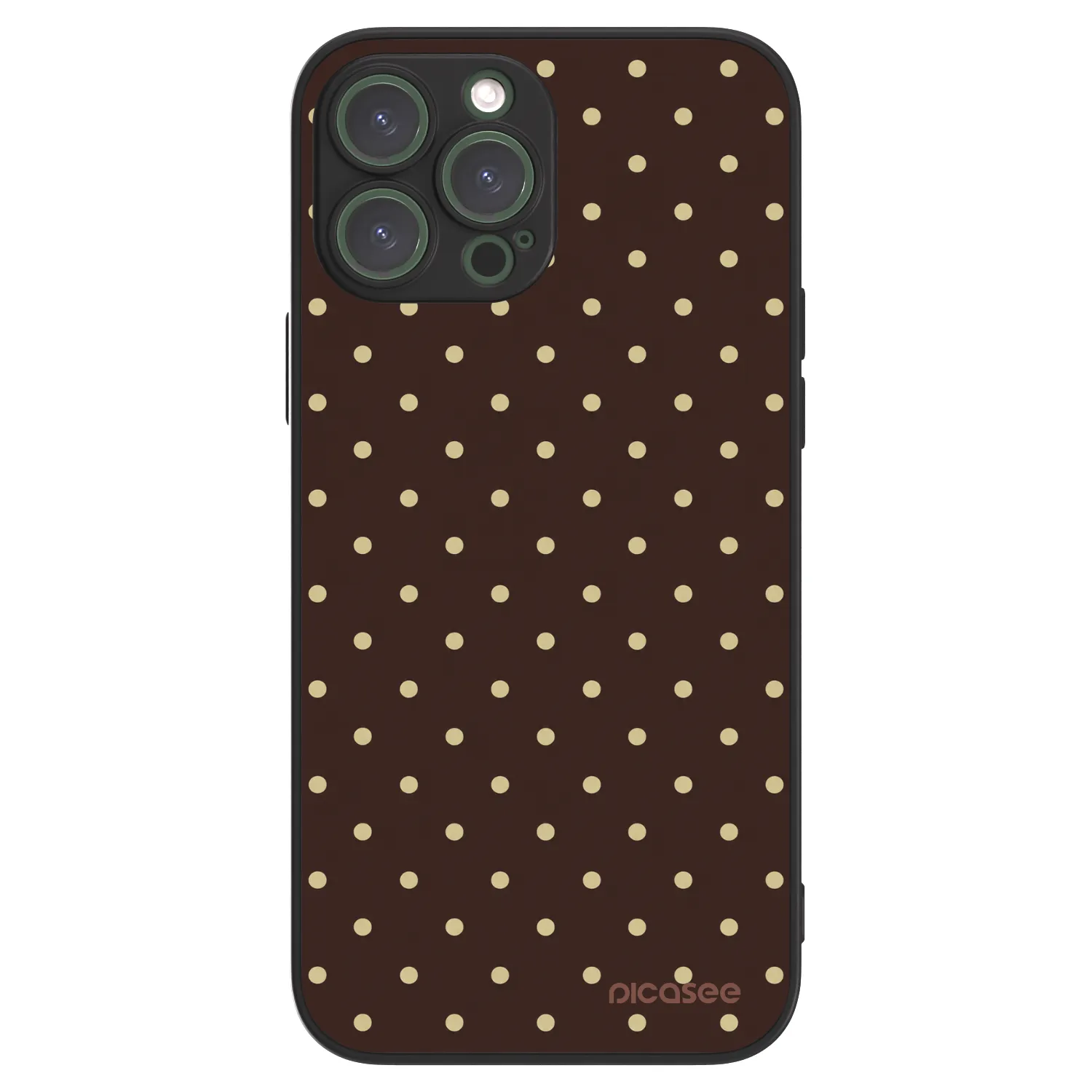 Picasee ULTIMATE CASE für Apple iPhone 13 Pro Max - Vanilla Dots & Chocolate
