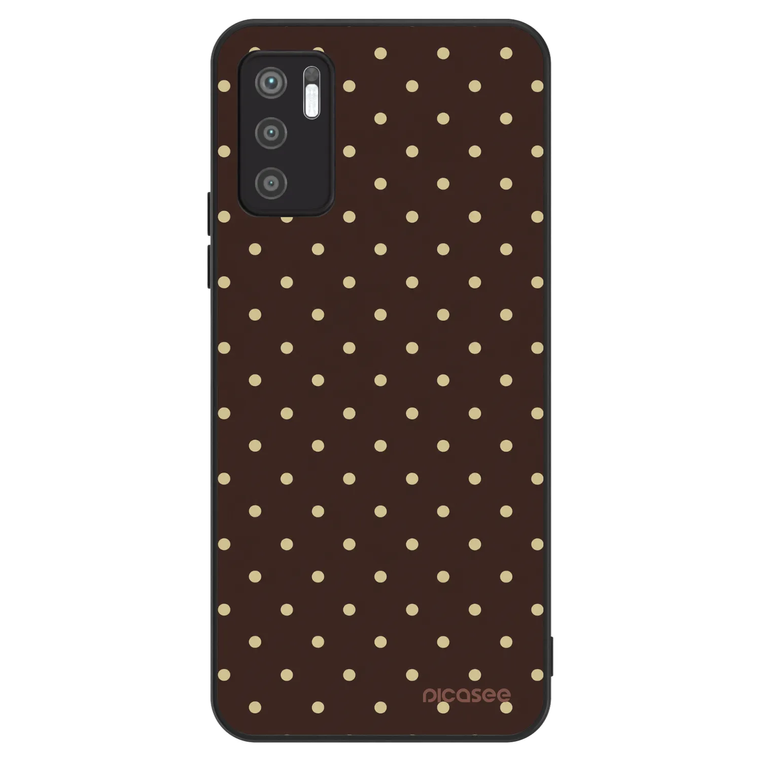 Picasee ULTIMATE CASE für Xiaomi Redmi Note 10 5G - Vanilla Dots & Chocolate