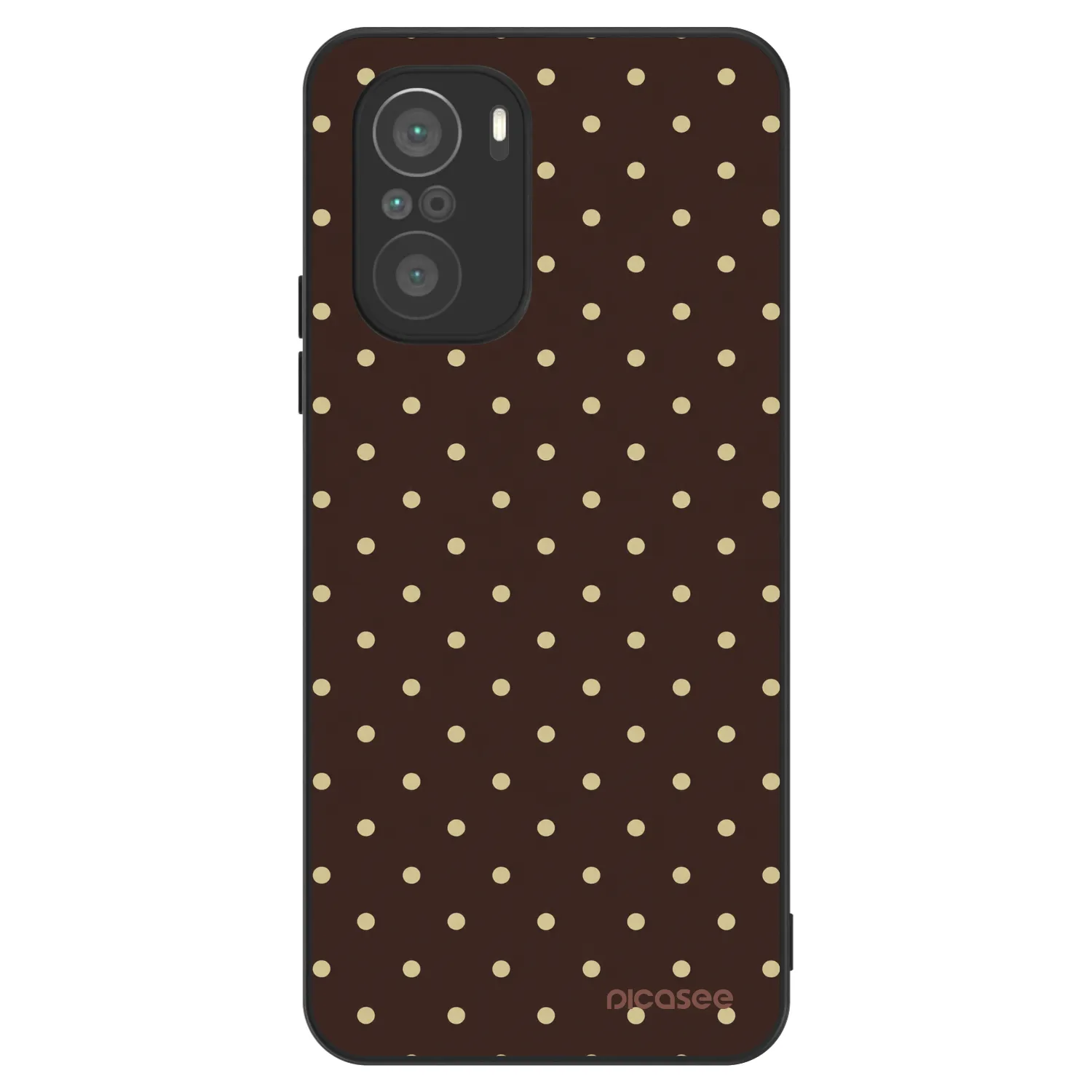 Picasee ULTIMATE CASE für Xiaomi Poco F3 - Vanilla Dots & Chocolate