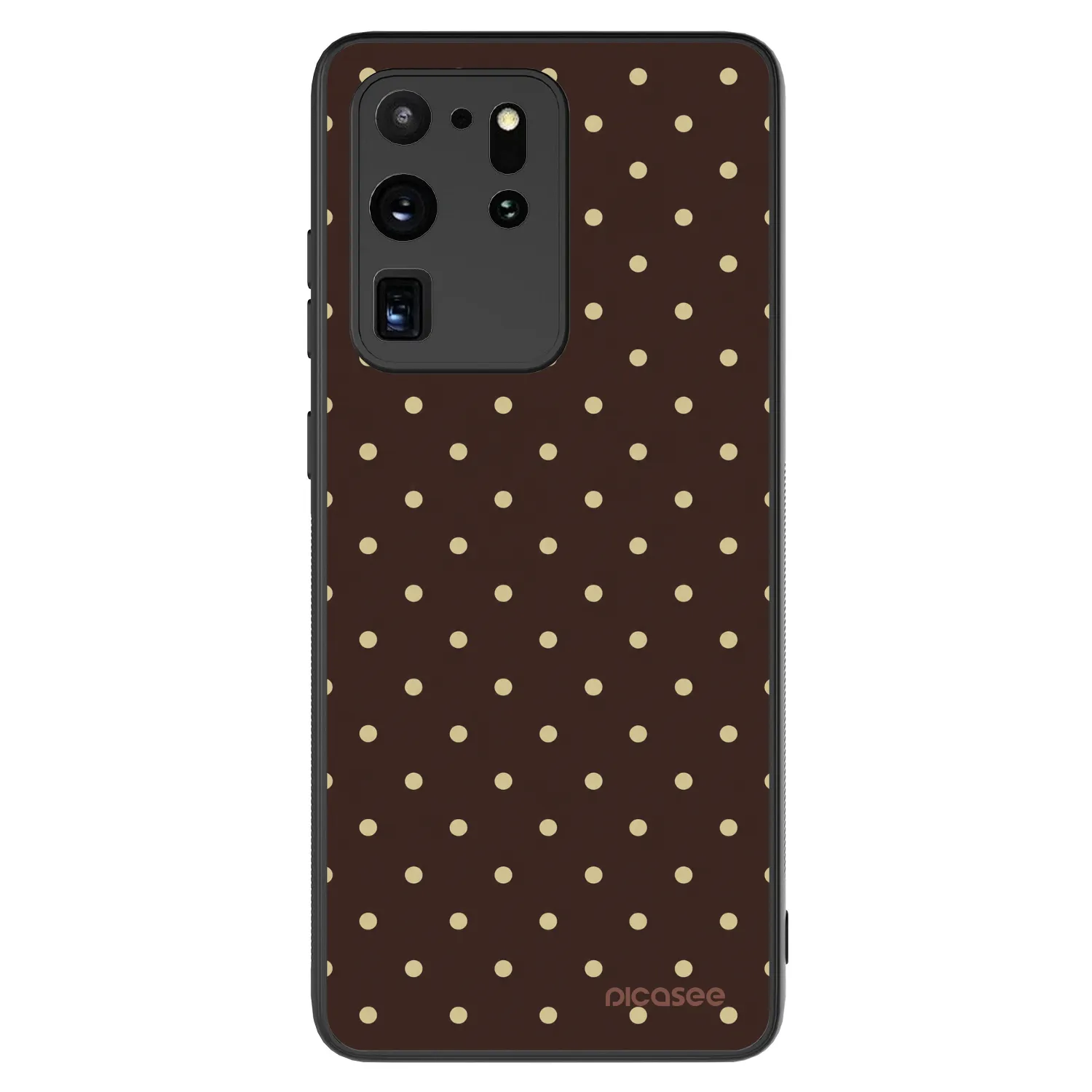 Picasee ULTIMATE CASE für Samsung Galaxy S20 Ultra 5G G988F - Vanilla Dots & Chocolate