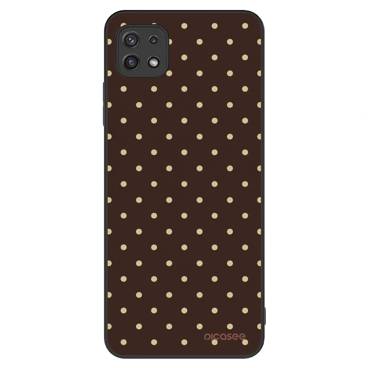 Picasee ULTIMATE CASE für Samsung Galaxy A22 A226B 5G - Vanilla Dots & Chocolate