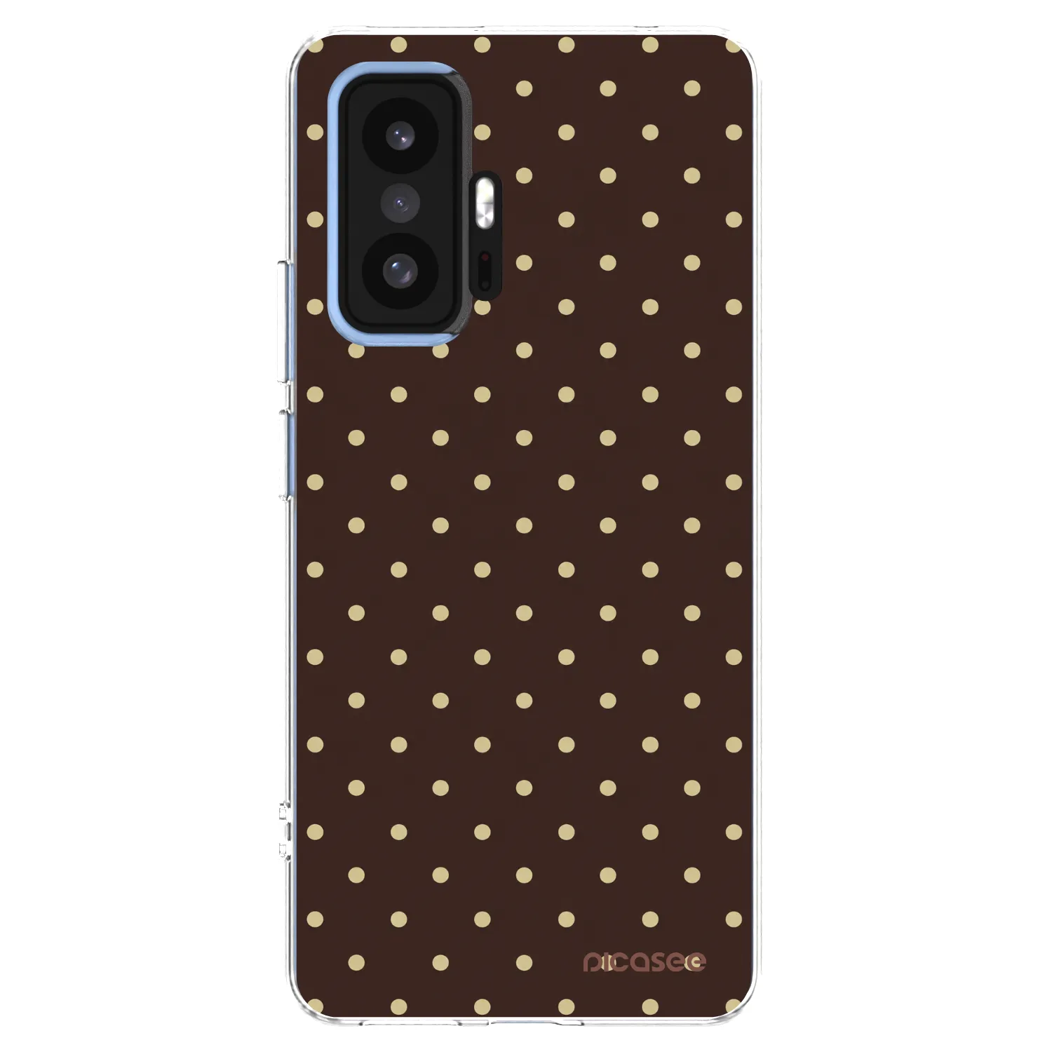 Picasee Xiaomi 11T Pro Hülle - Transparentes Silikon - Vanilla Dots & Chocolate