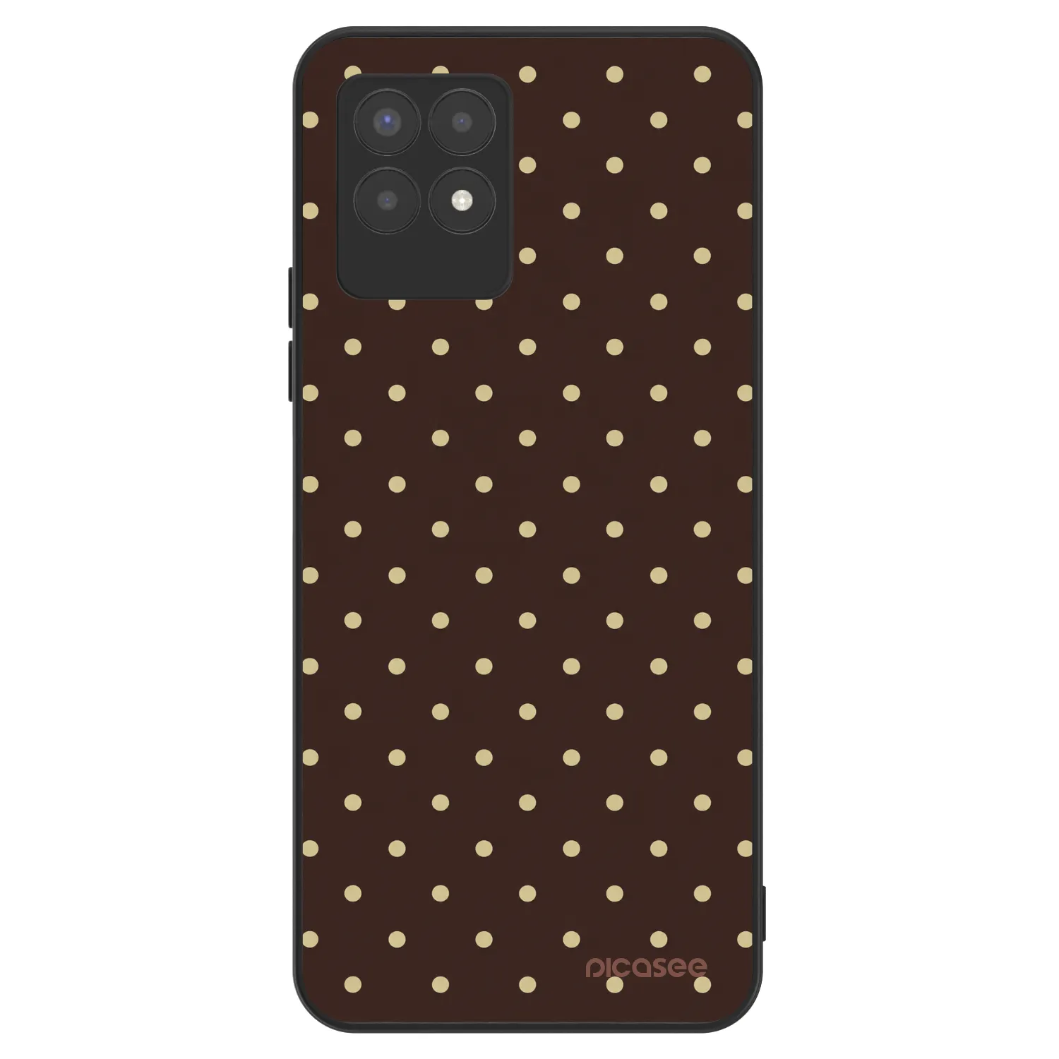 Picasee ULTIMATE CASE für Realme 8i - Vanilla Dots & Chocolate