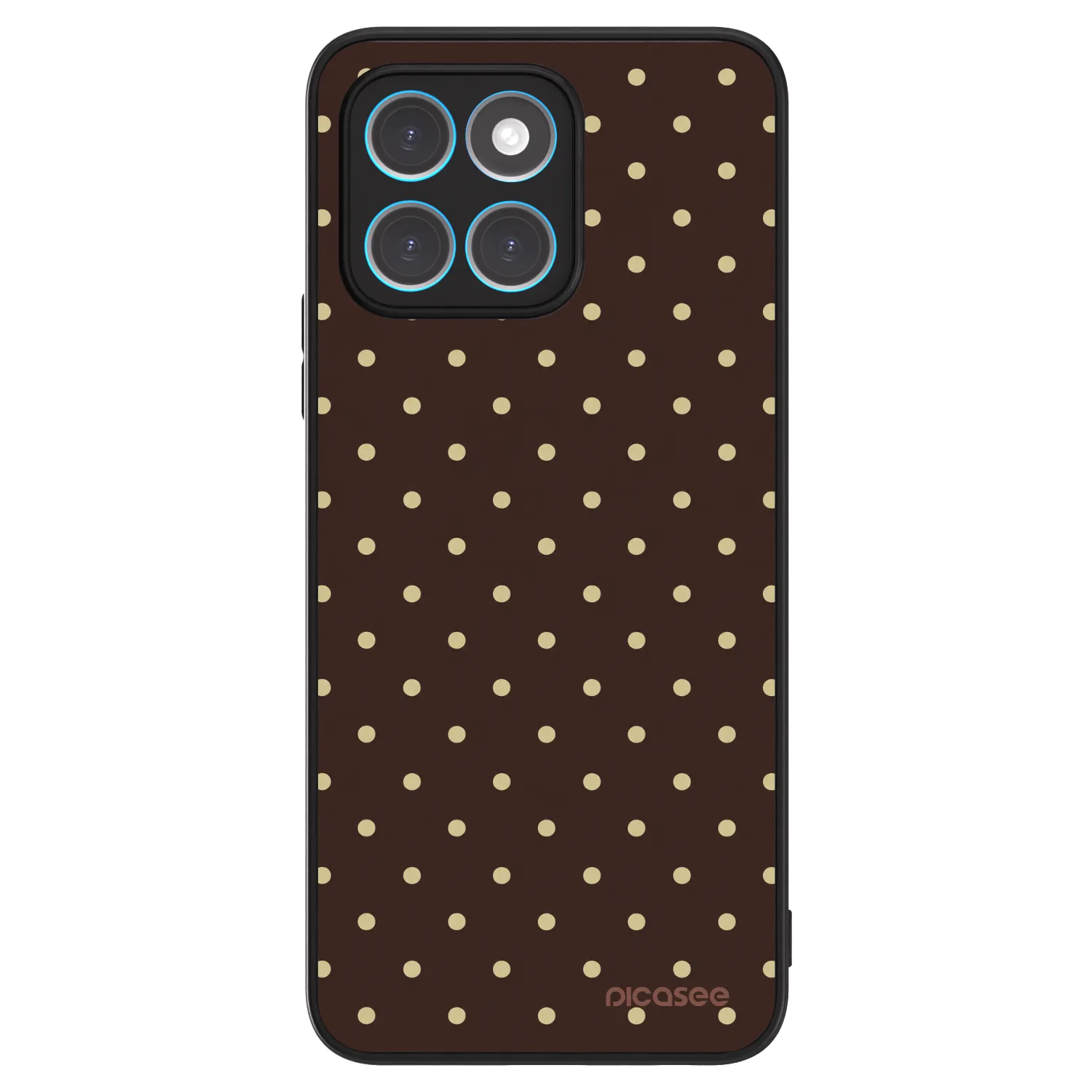 Picasee ULTIMATE CASE für Honor X8 4G - Vanilla Dots & Chocolate