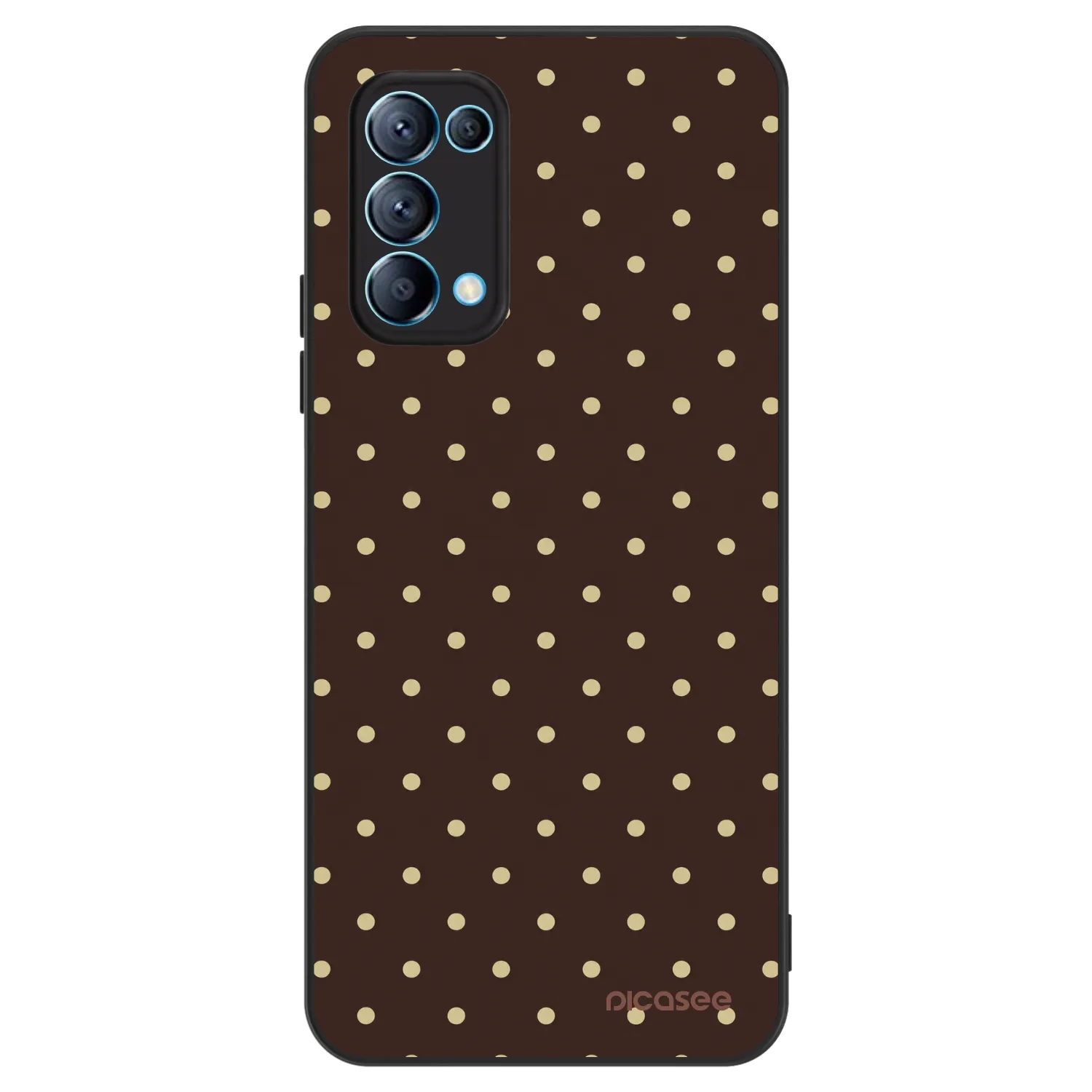 Picasee ULTIMATE CASE für OPPO Reno 5 5G - Vanilla Dots & Chocolate