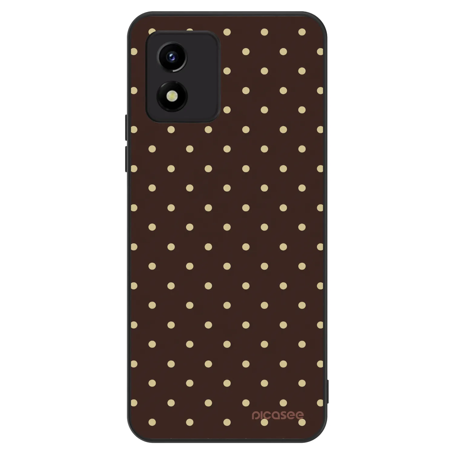 Picasee ULTIMATE CASE für Vivo Y01 - Vanilla Dots & Chocolate