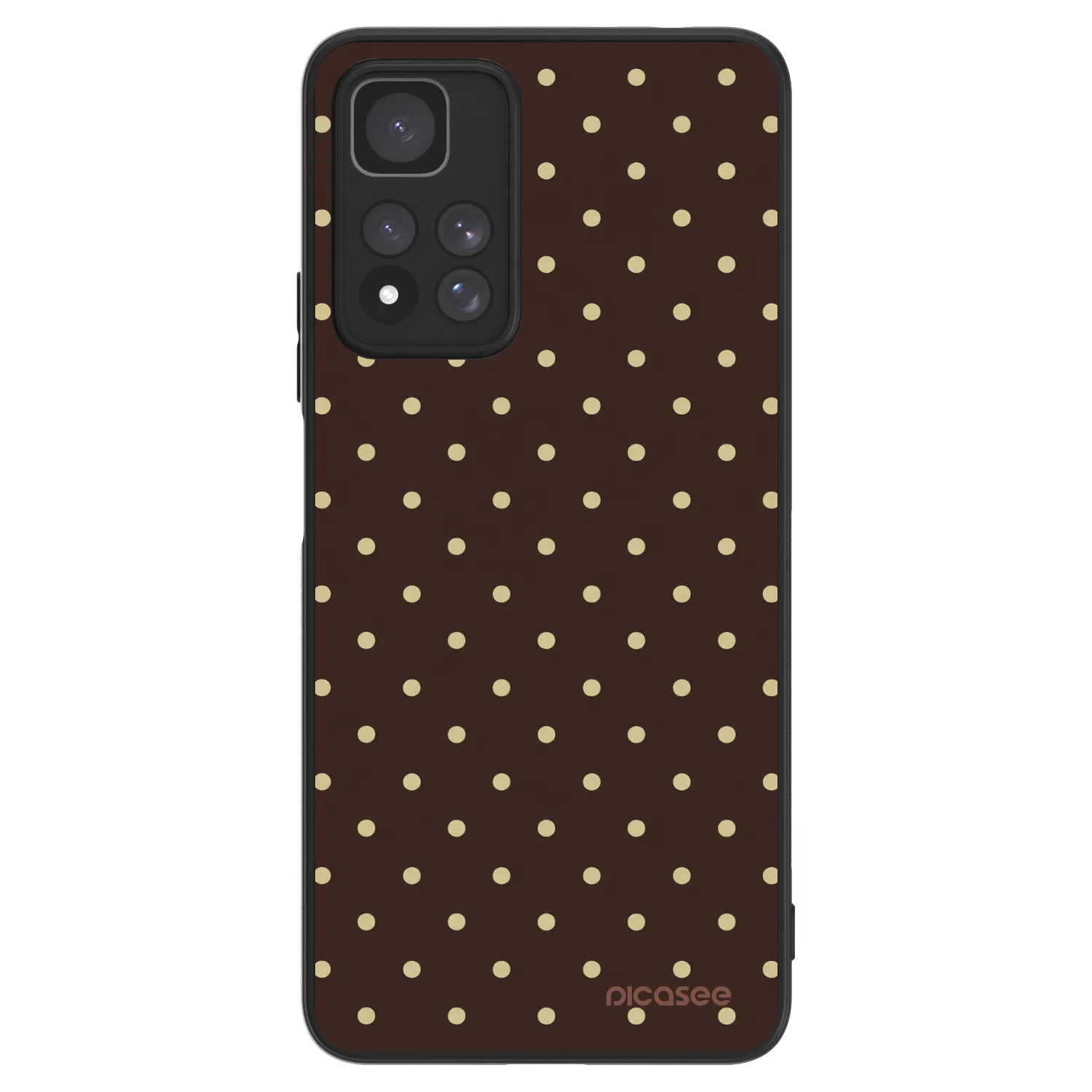 Picasee ULTIMATE CASE für Xiaomi Redmi Note 11 Pro+ 5G - Vanilla Dots & Chocolate