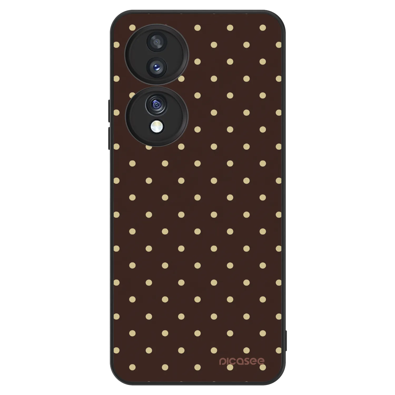 Picasee ULTIMATE CASE für Honor 70 - Vanilla Dots & Chocolate