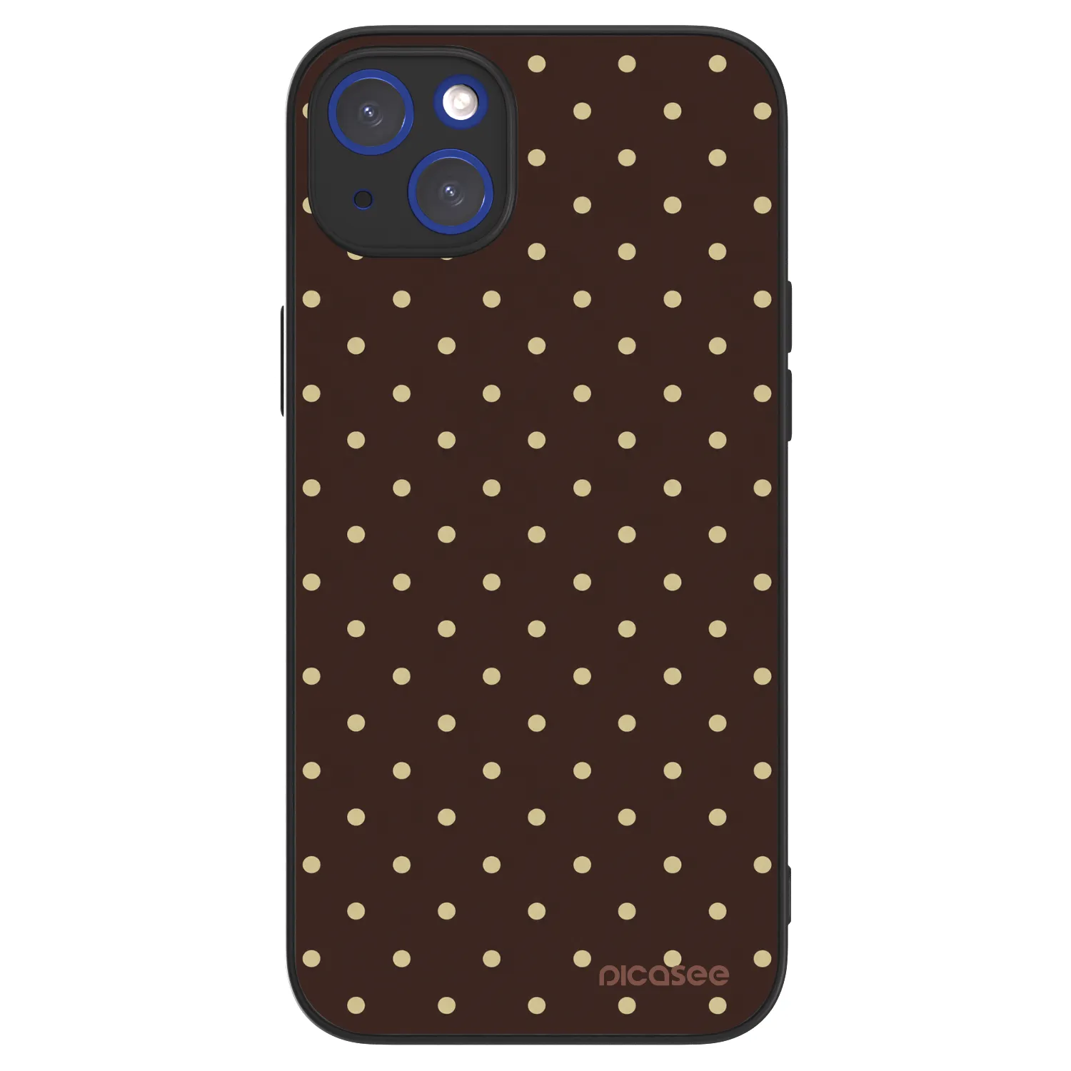 Picasee ULTIMATE CASE MagSafe für Apple iPhone 14 Plus - Vanilla Dots & Chocolate