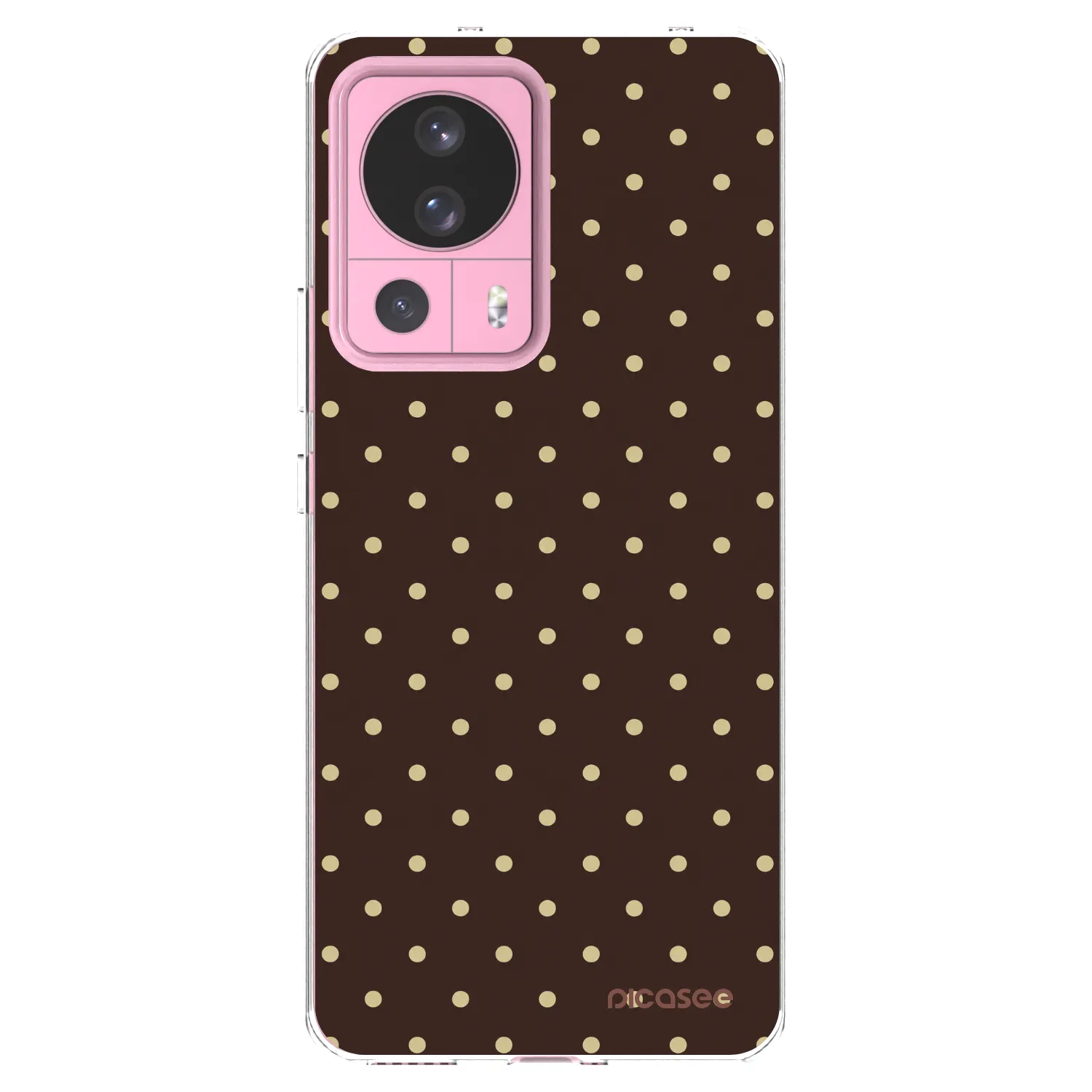 Picasee Xiaomi 13 Lite Hülle - Transparentes Silikon - Vanilla Dots & Chocolate