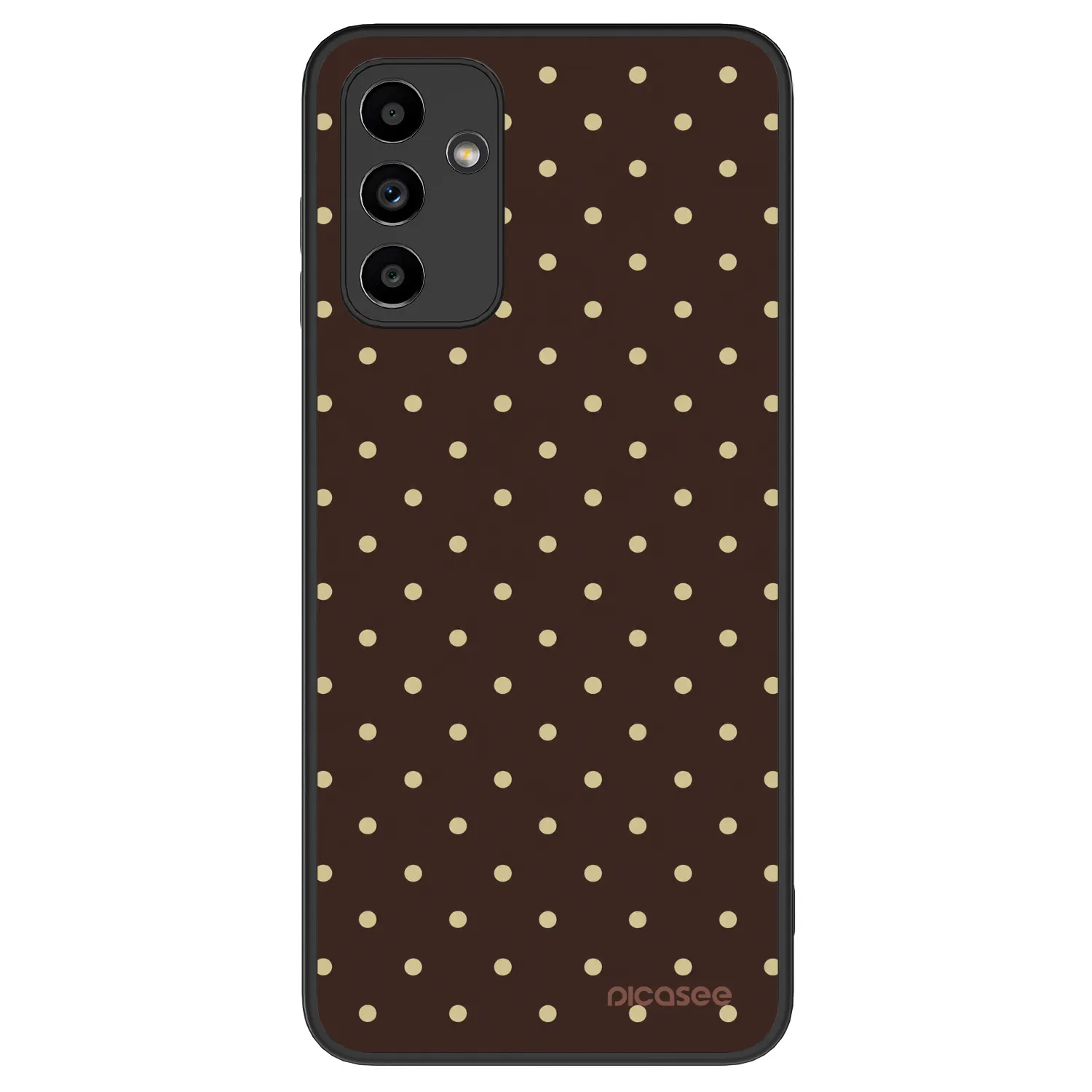 Picasee ULTIMATE CASE für Samsung Galaxy A04s A047F - Vanilla Dots & Chocolate