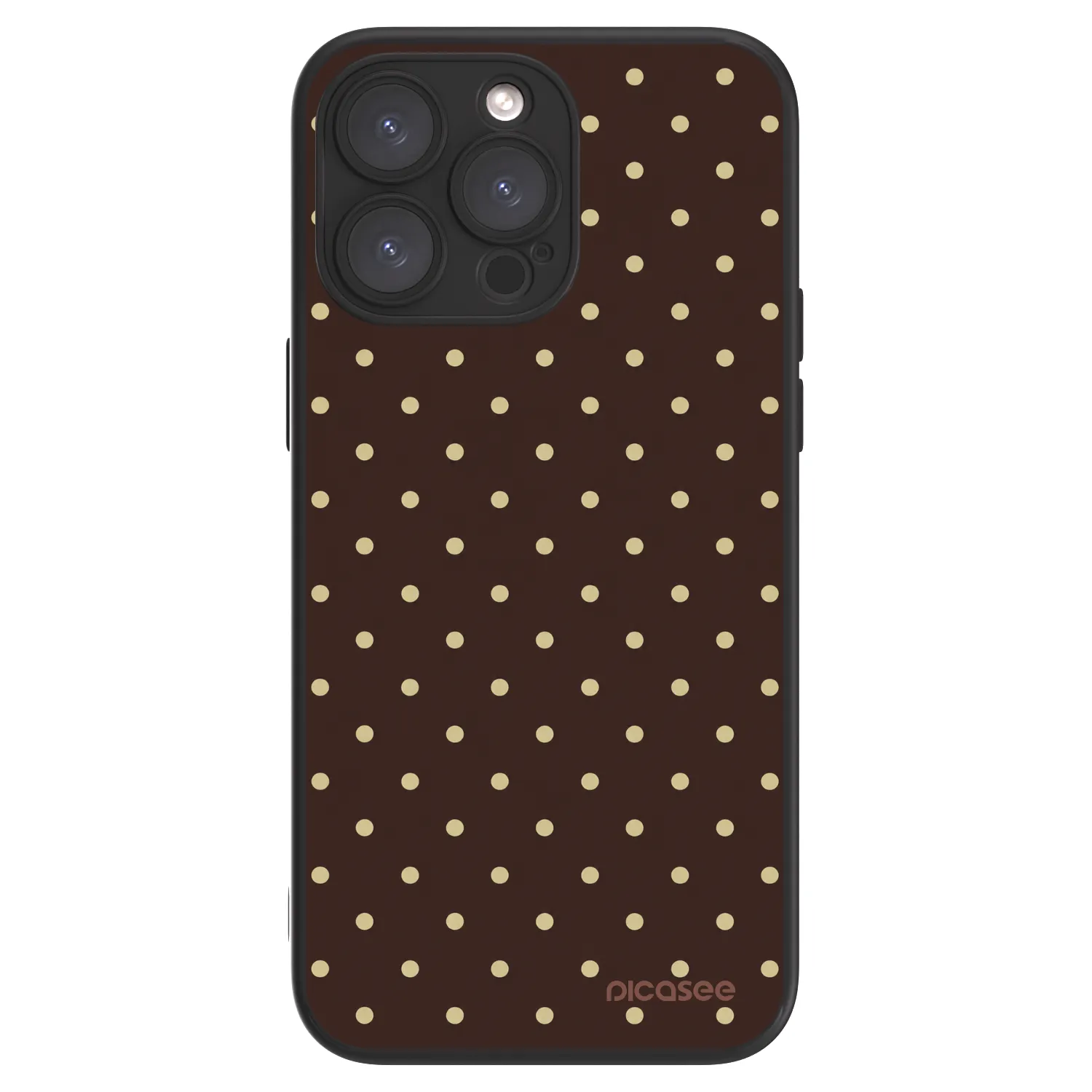 Picasee ULTIMATE CASE für Apple iPhone 15 Pro Max - Vanilla Dots & Chocolate