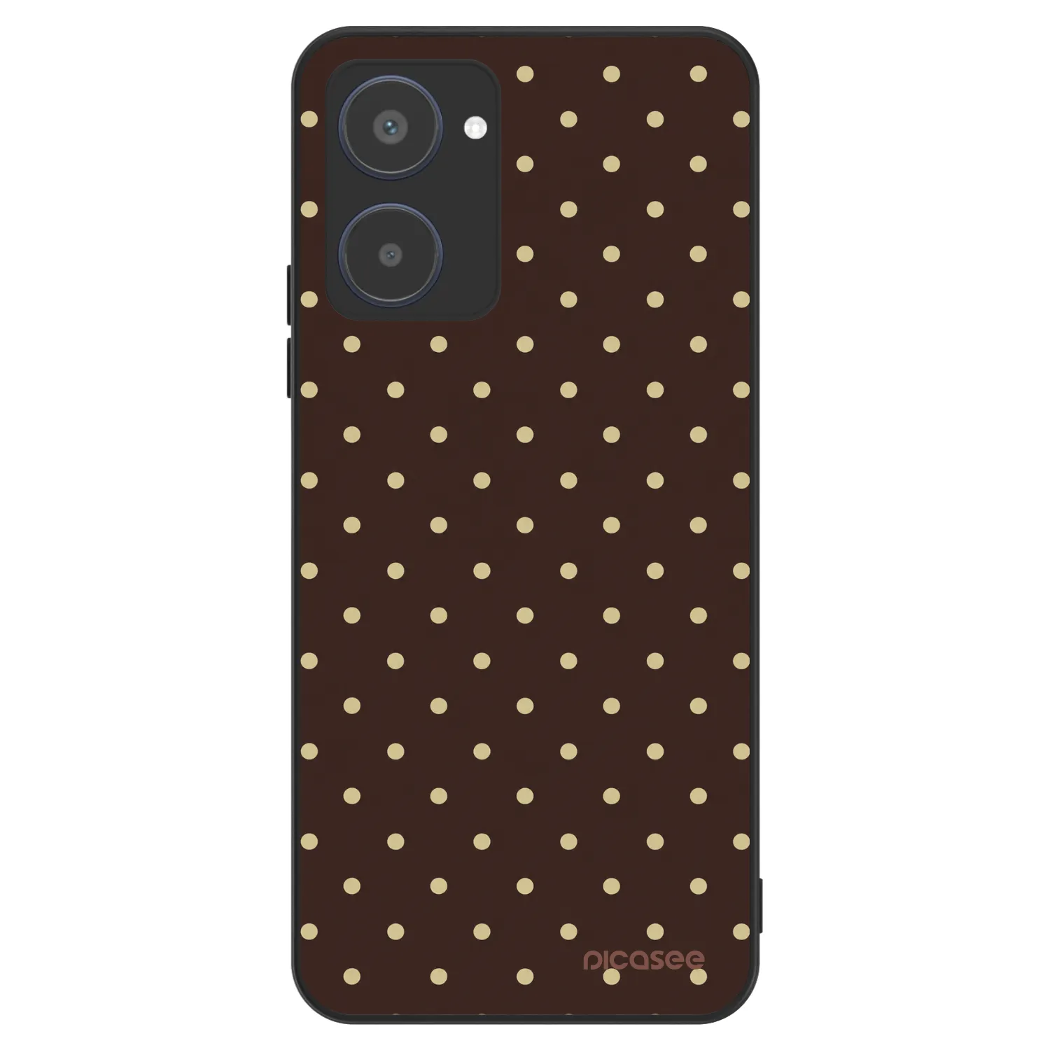 Picasee ULTIMATE CASE für Realme 10 4G - Vanilla Dots & Chocolate