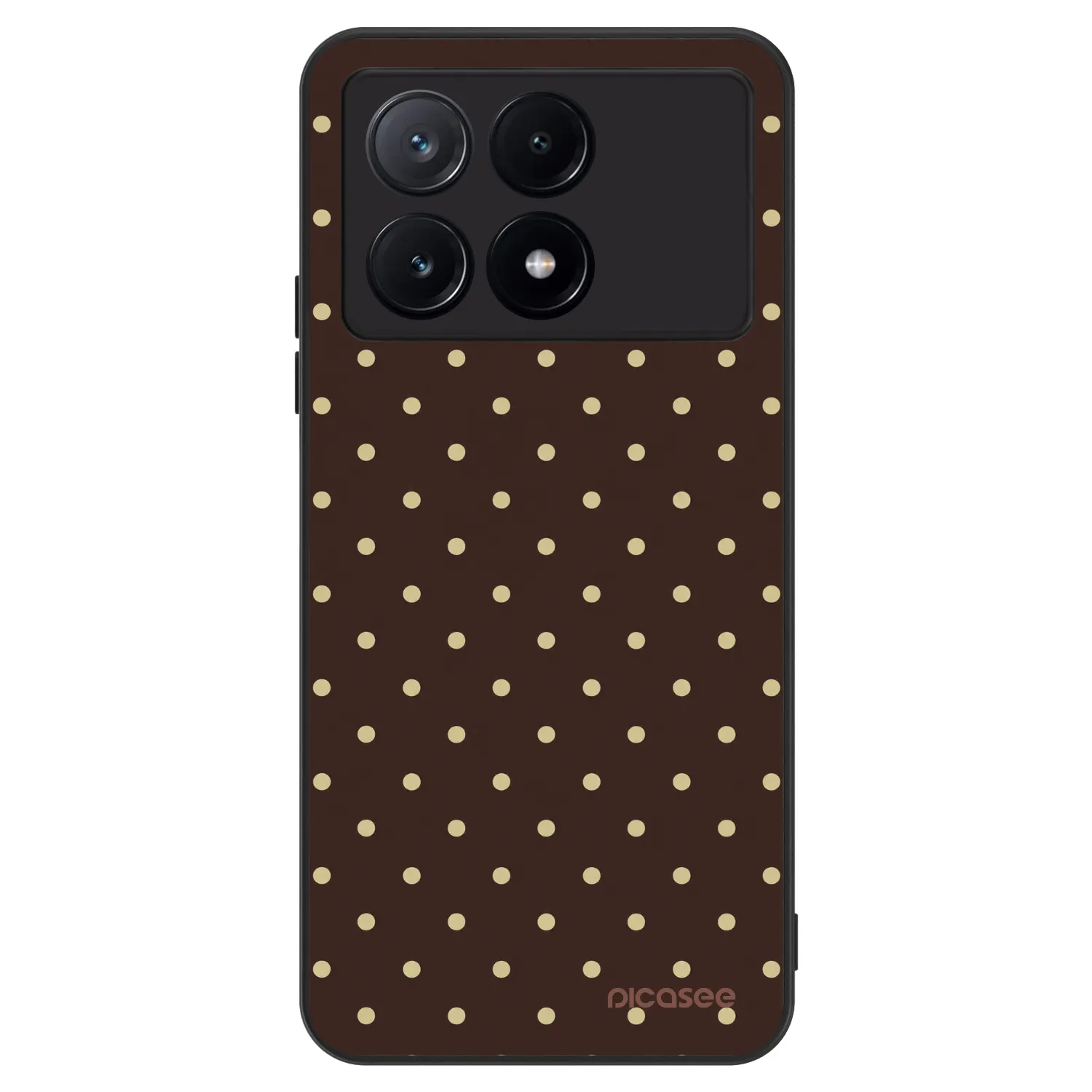 Picasee ULTIMATE CASE für Xiaomi Poco X6 Pro - Vanilla Dots & Chocolate