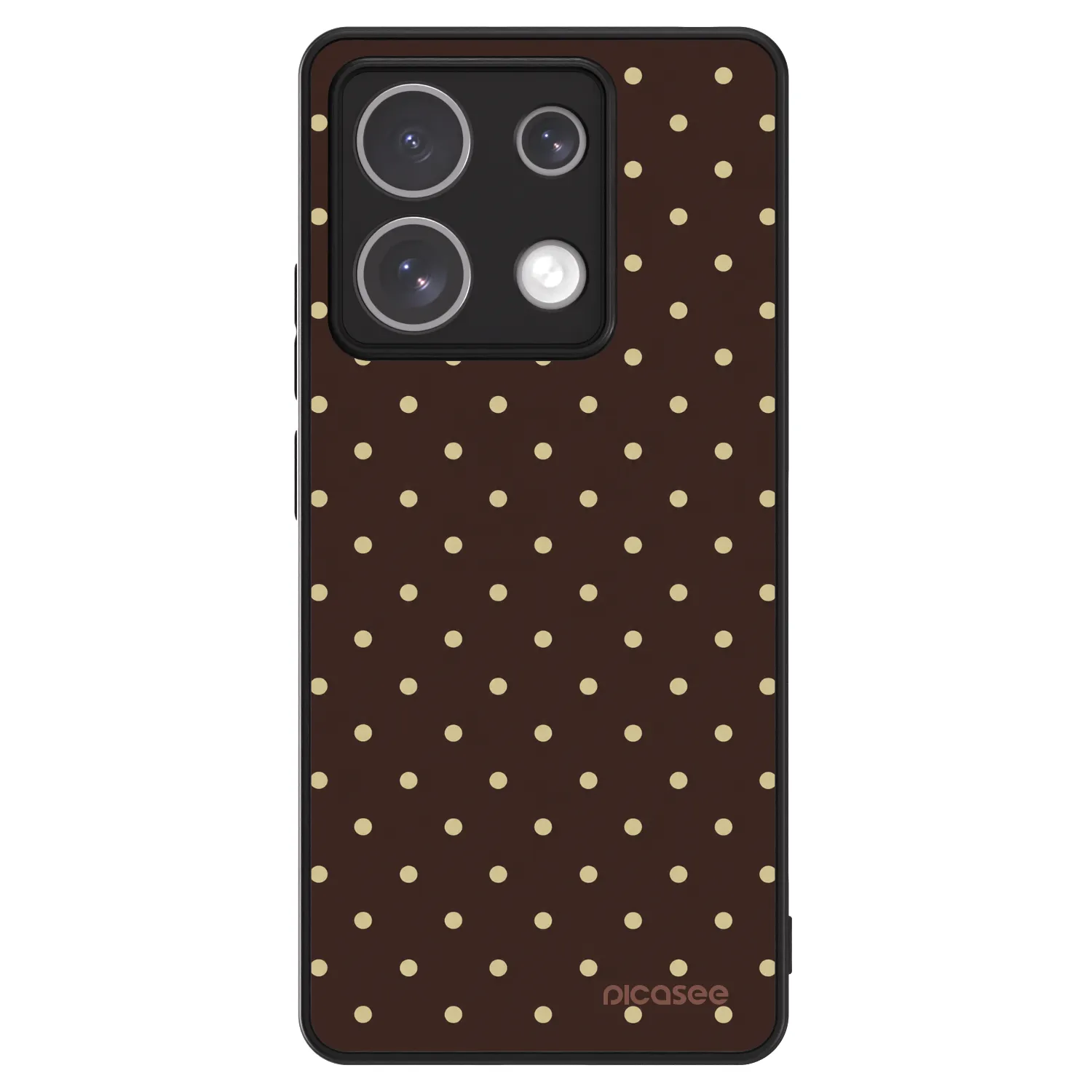 Picasee ULTIMATE CASE für Xiaomi Redmi Note 13 5G - Vanilla Dots & Chocolate