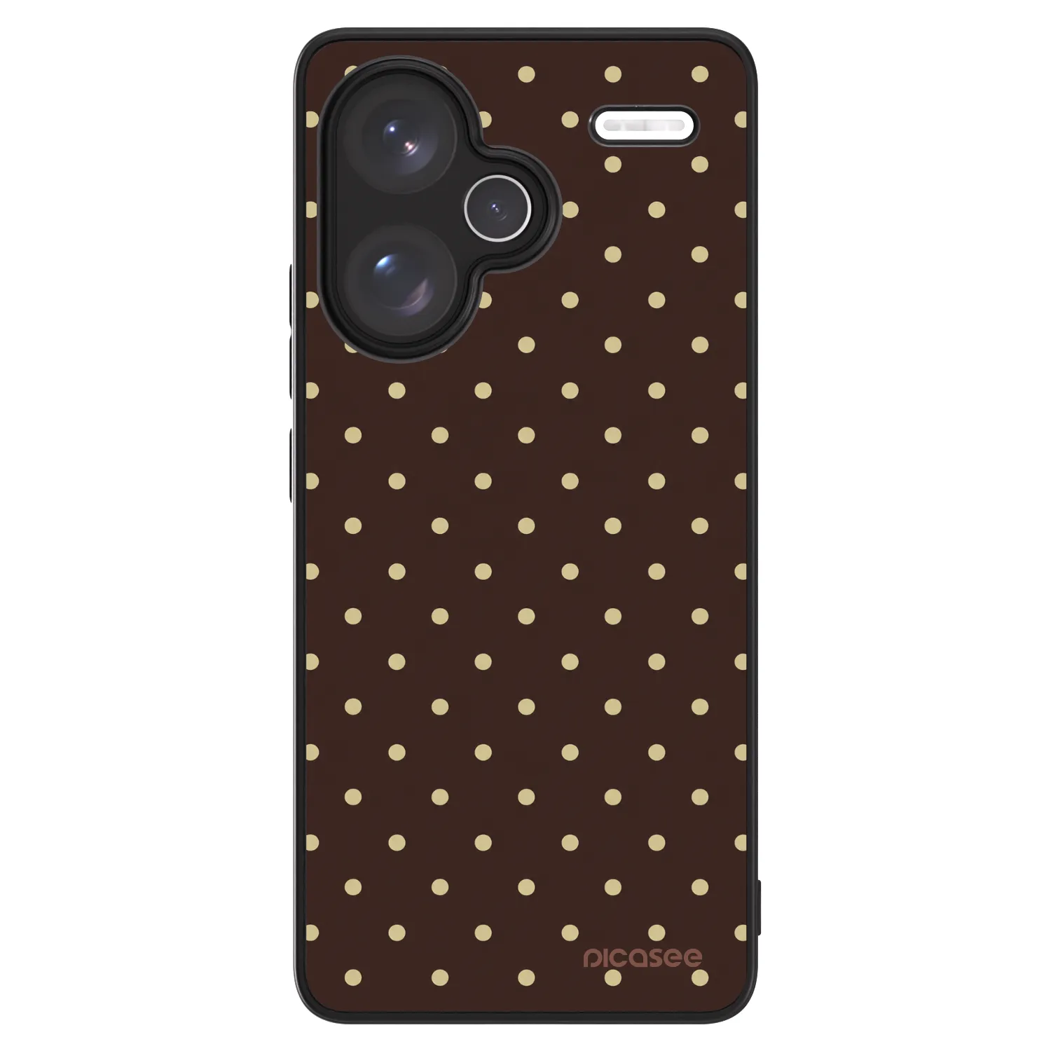 Picasee ULTIMATE CASE für Xiaomi Redmi Note 13 Pro+ 5G - Vanilla Dots & Chocolate