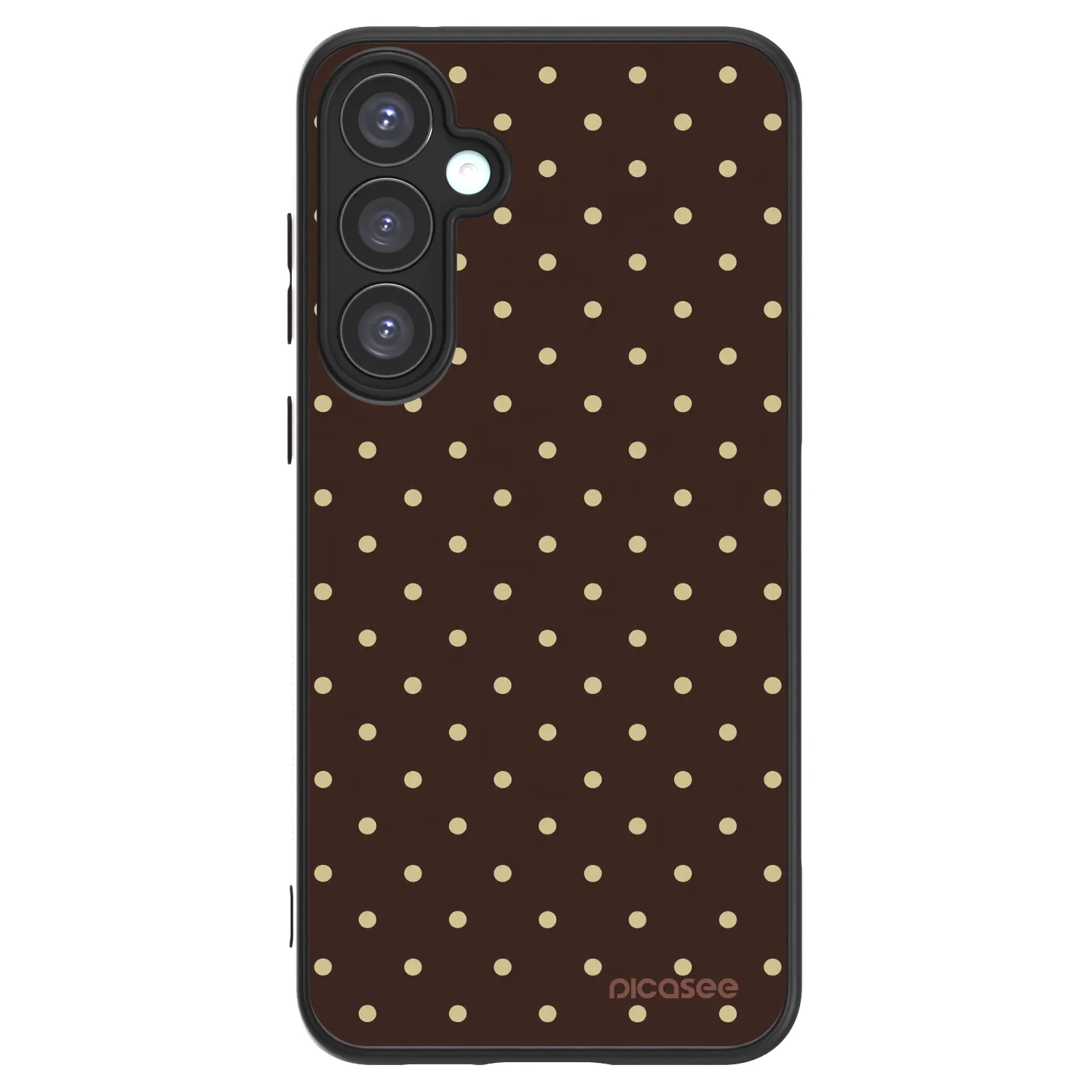 Picasee ULTIMATE CASE für Samsung Galaxy A55 5G A556B - Vanilla Dots & Chocolate