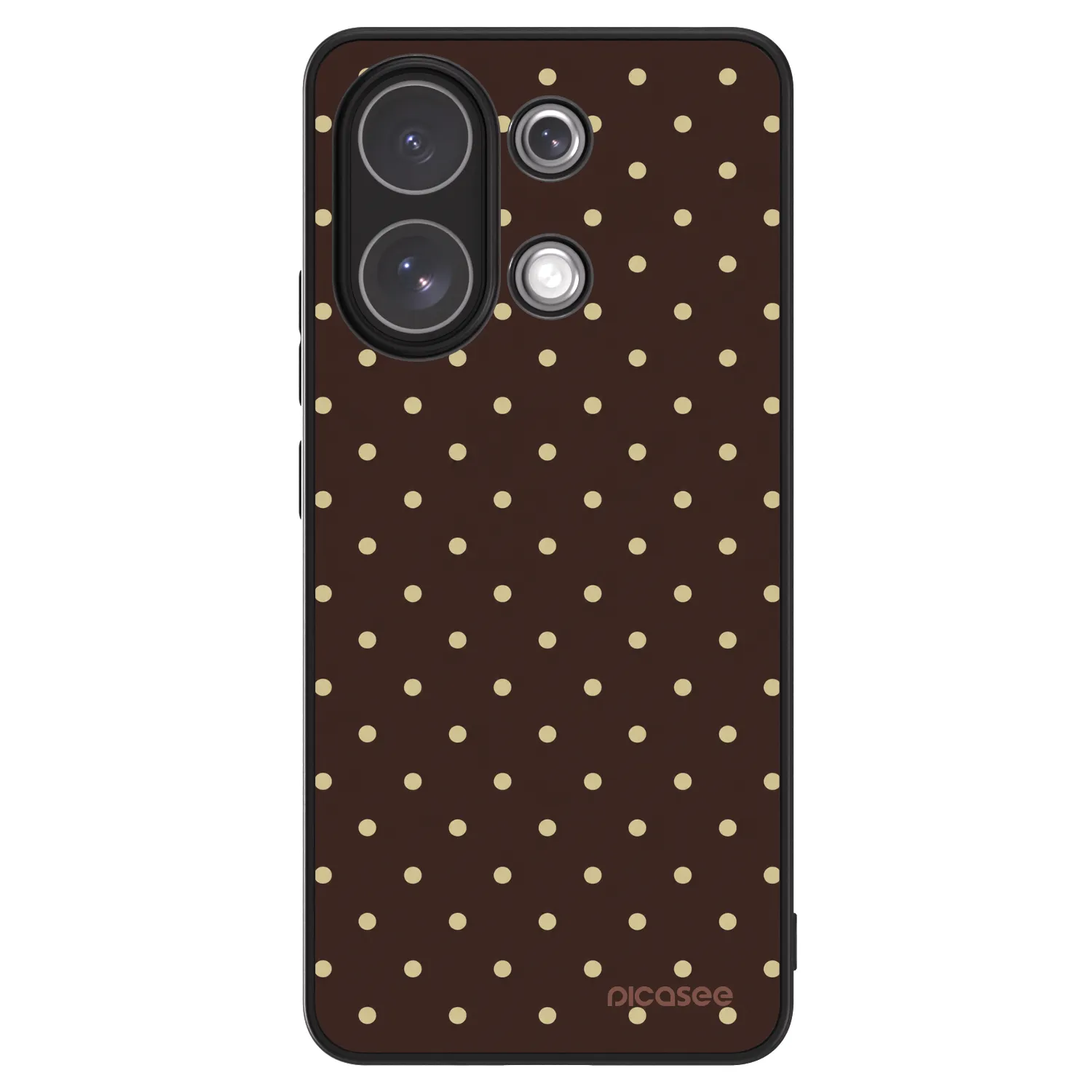 Picasee ULTIMATE CASE für Xiaomi Redmi Note 13 4G - Vanilla Dots & Chocolate