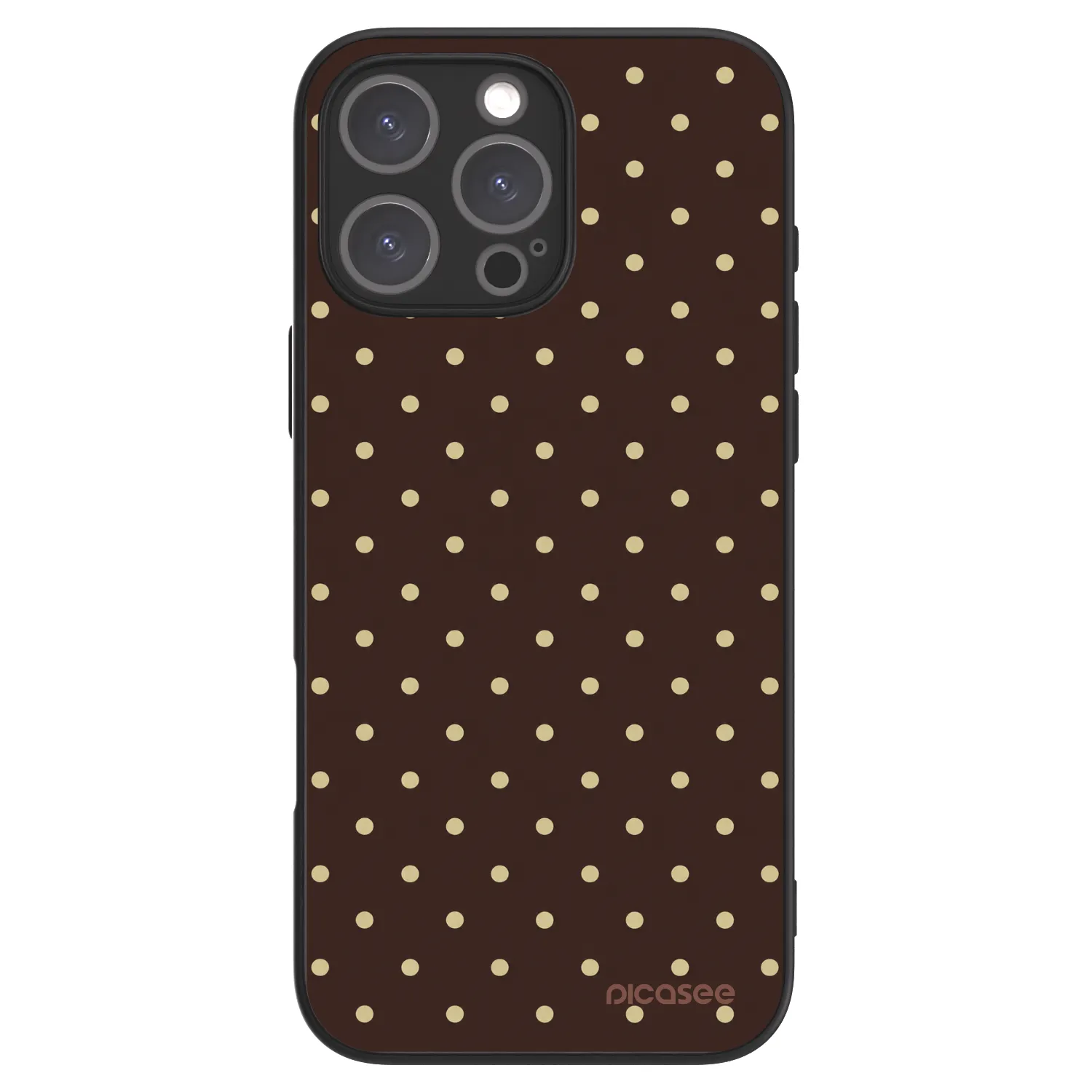 Picasee ULTIMATE CASE MagSafe für Apple iPhone 16 Pro Max - Vanilla Dots & Chocolate