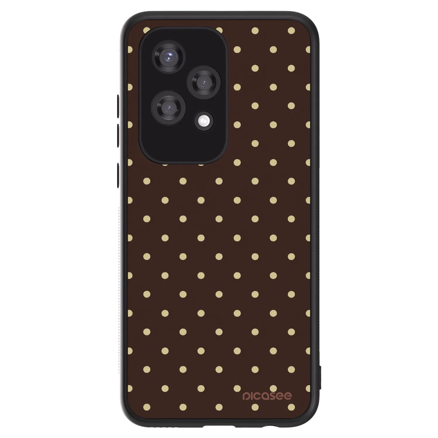 Picasee ULTIMATE CASE für Honor 200 Lite - Vanilla Dots & Chocolate