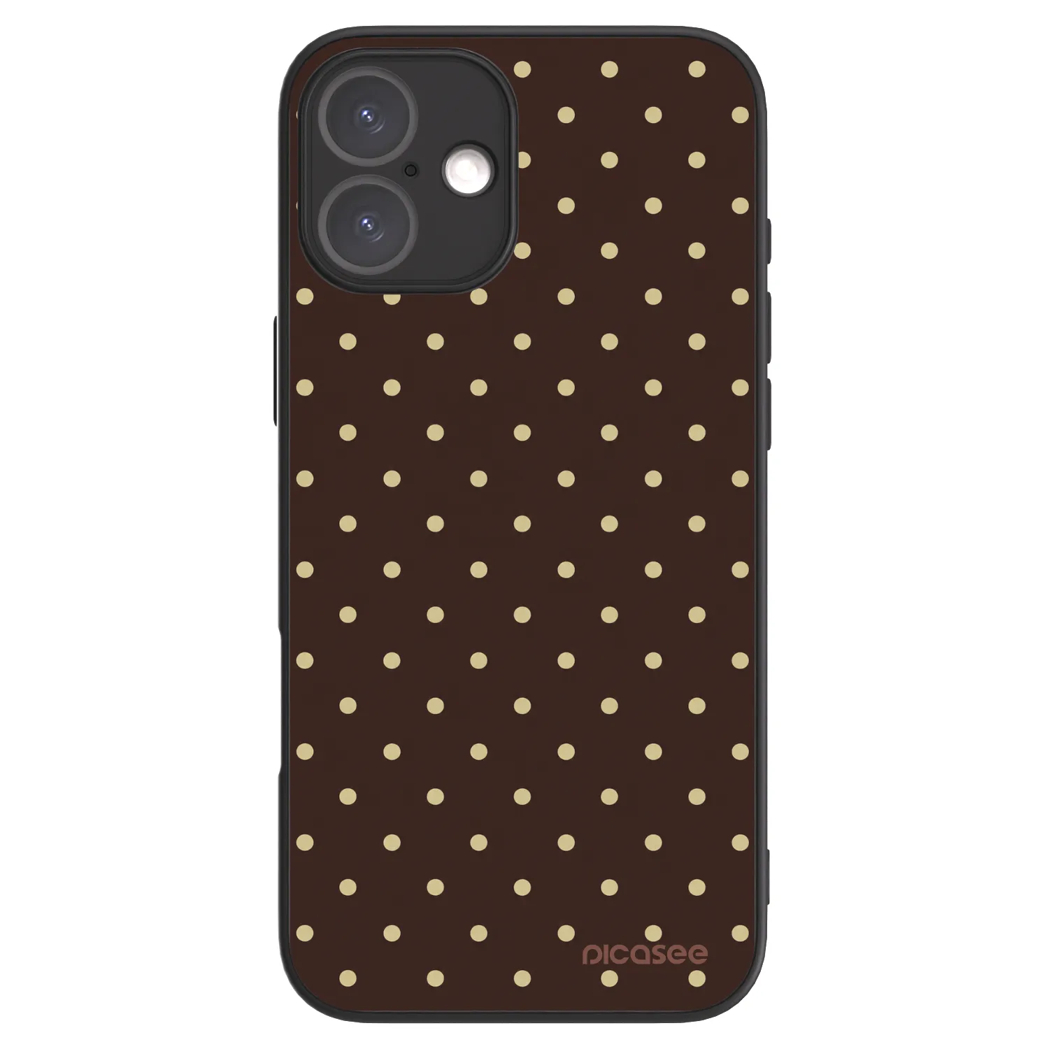 Picasee ULTIMATE CASE MagSafe für Apple iPhone 16 Plus - Vanilla Dots & Chocolate