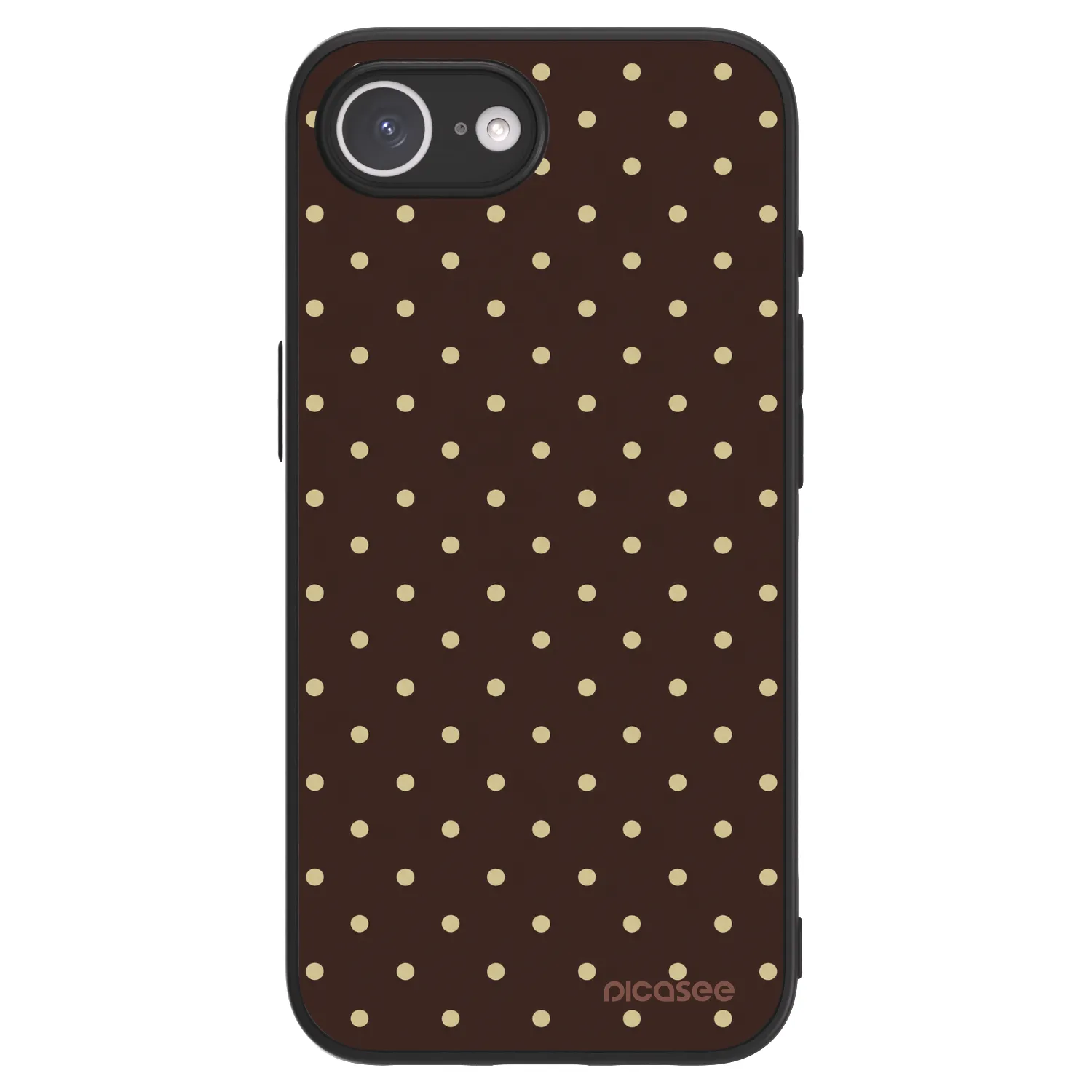 Picasee ULTIMATE CASE für Apple iPhone 16e - Vanilla Dots & Chocolate