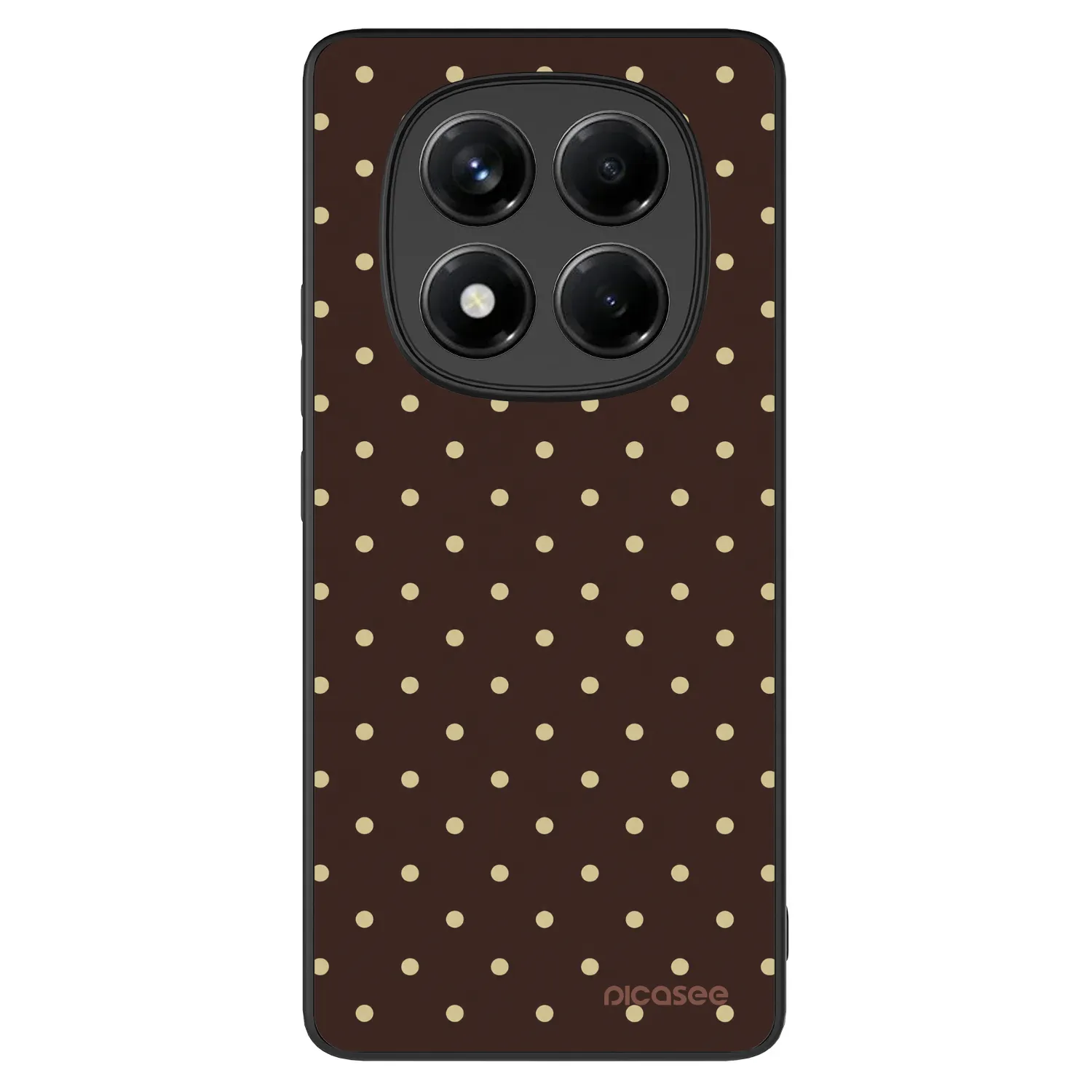 Picasee ULTIMATE CASE für Xiaomi Redmi Note 14 Pro 4G - Vanilla Dots & Chocolate