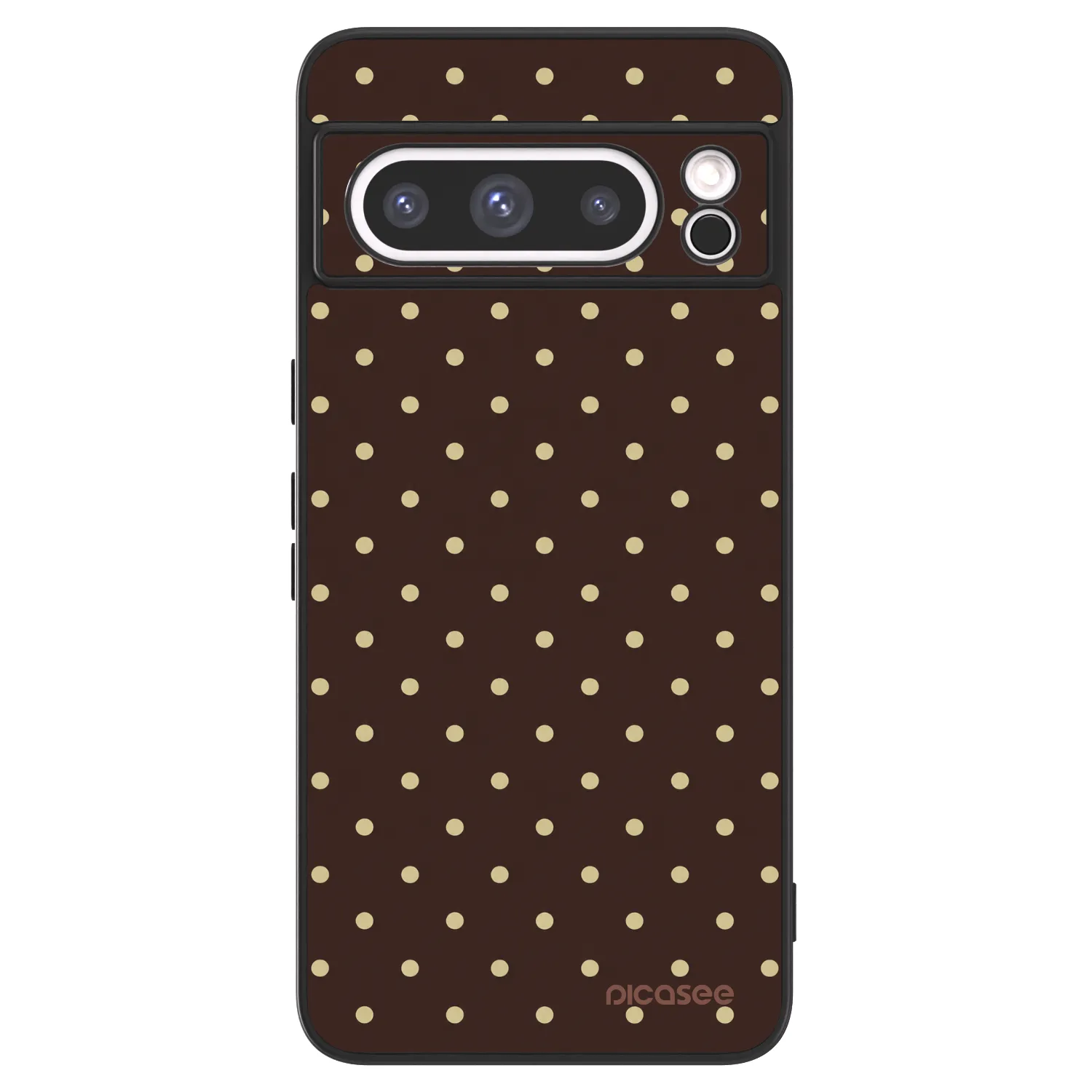 Picasee ULTIMATE CASE für Google Pixel 8 Pro - Vanilla Dots & Chocolate
