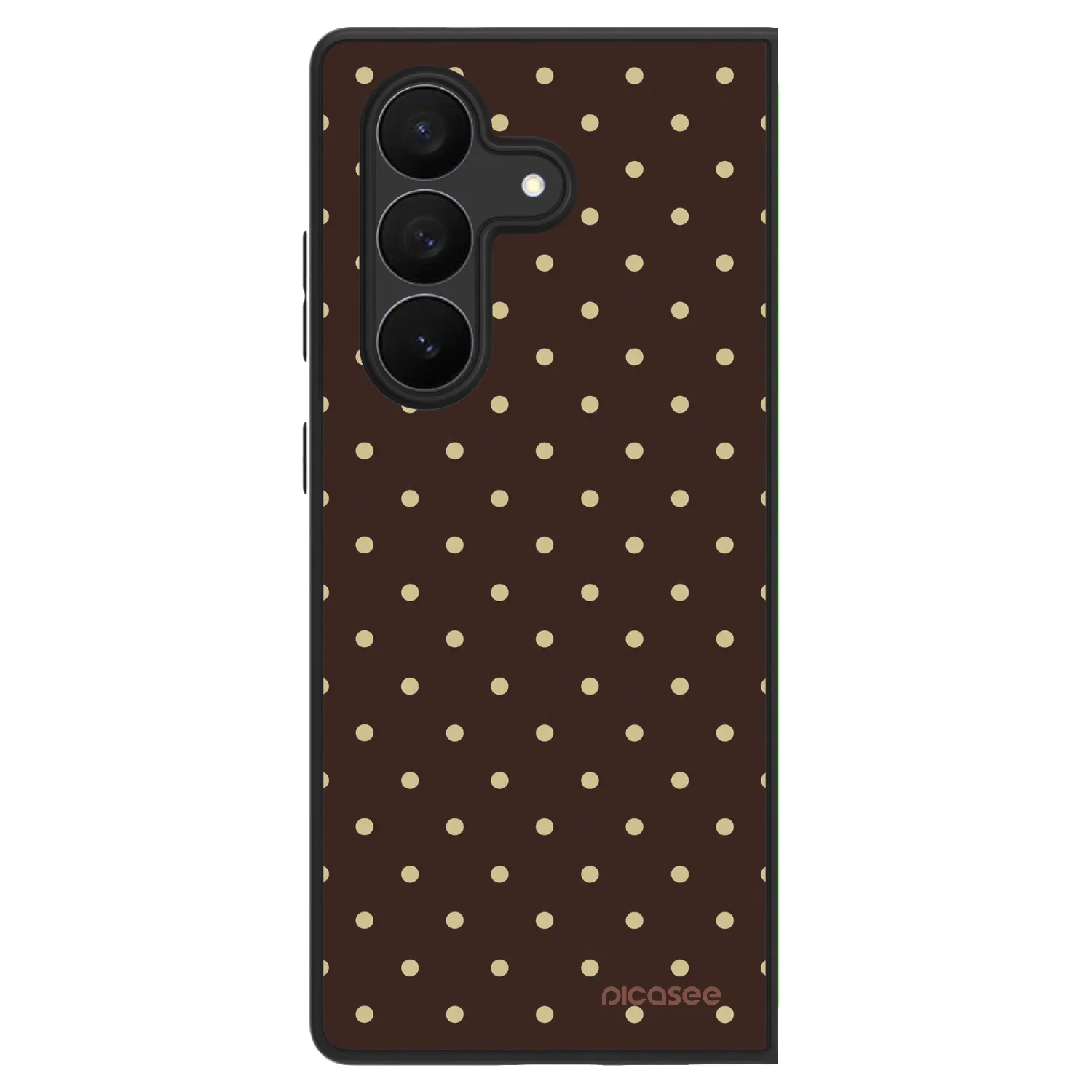 Picasee ULTIMATE CASE für Samsung Galaxy Z Fold7 5G - Vanilla Dots & Chocolate