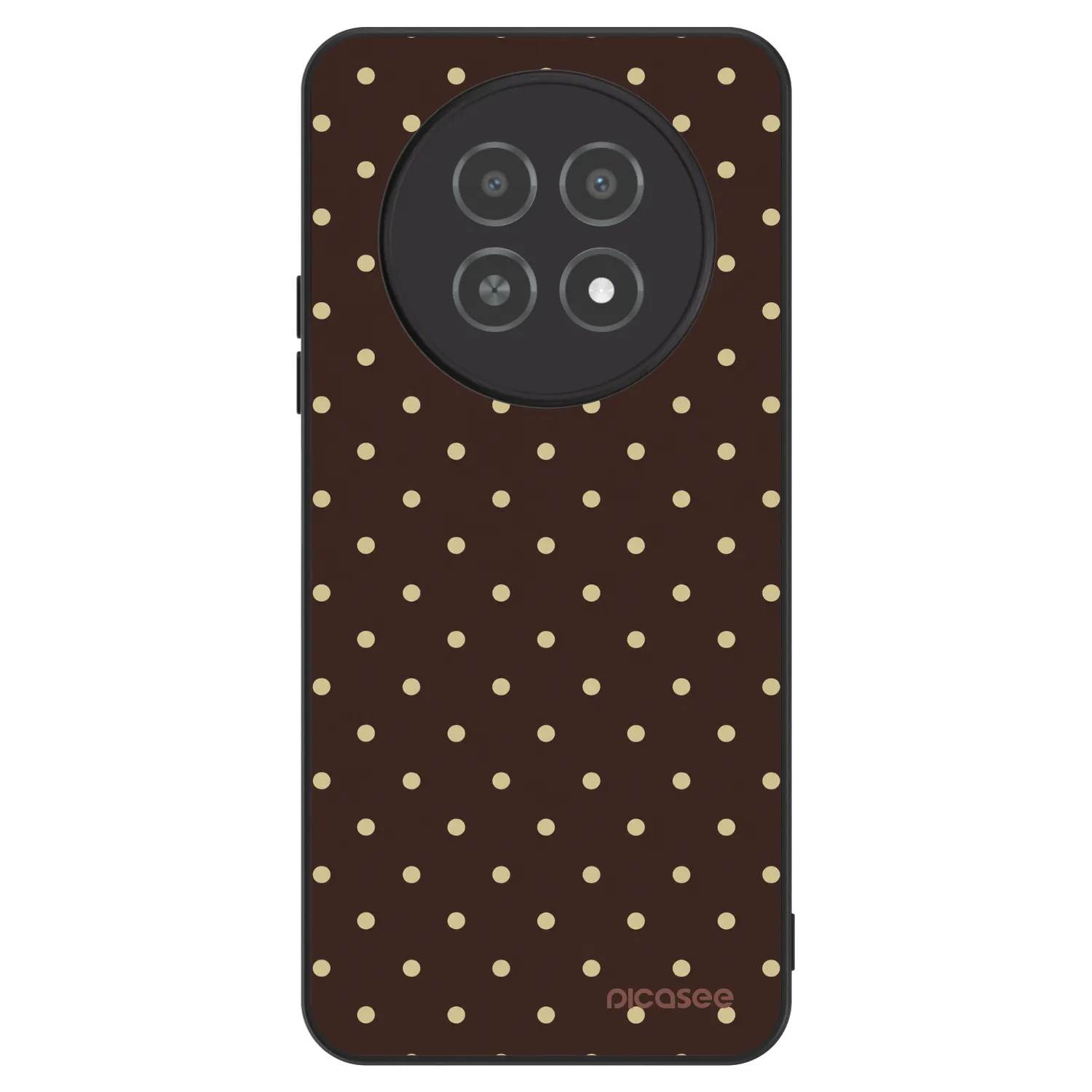 Picasee ULTIMATE CASE für Realme 12X - Vanilla Dots & Chocolate