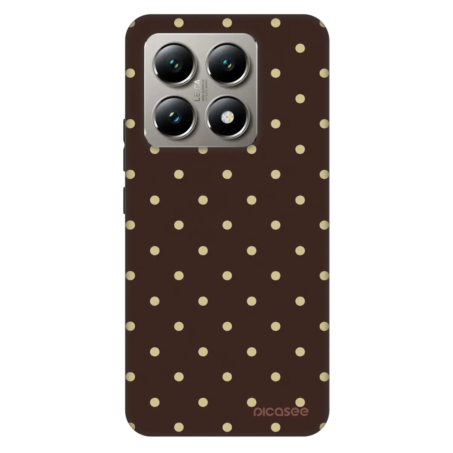 Picasee Fashion Case für Xiaomi 14T - Vanilla Dots & Chocolate