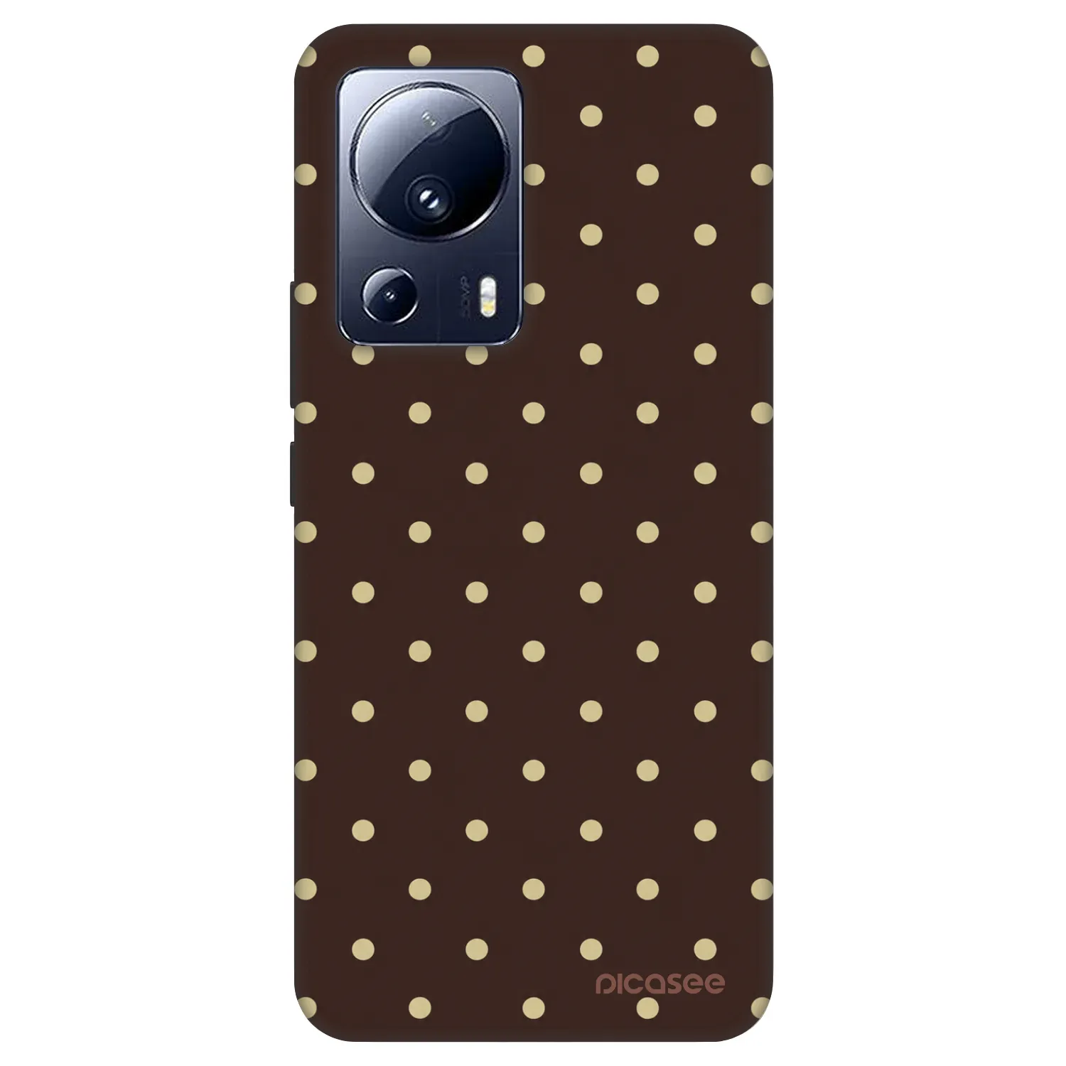 Picasee Fashion Case für Xiaomi 13 Lite - Vanilla Dots & Chocolate