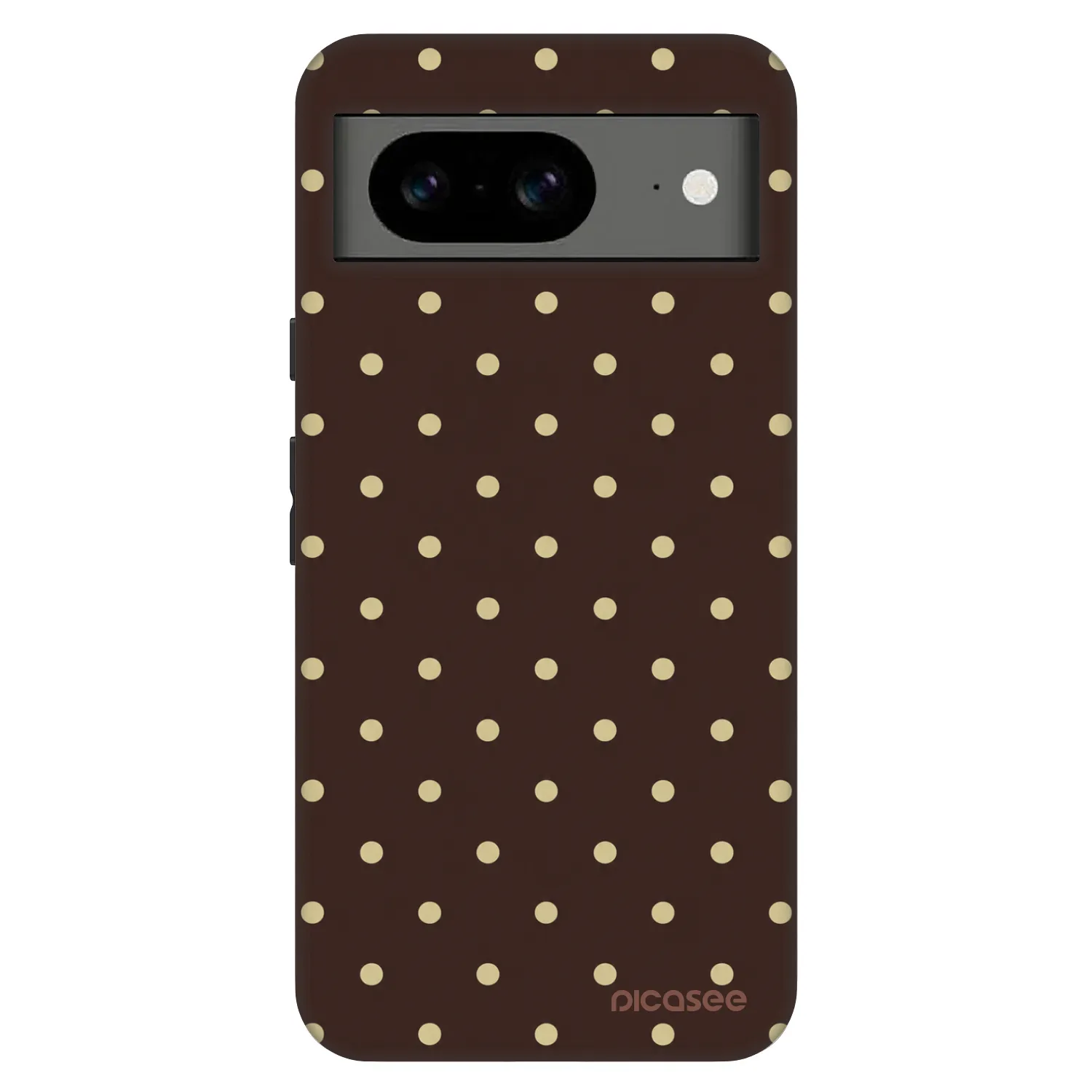 Picasee Fashion Case für Google Pixel 8 Pro - Vanilla Dots & Chocolate