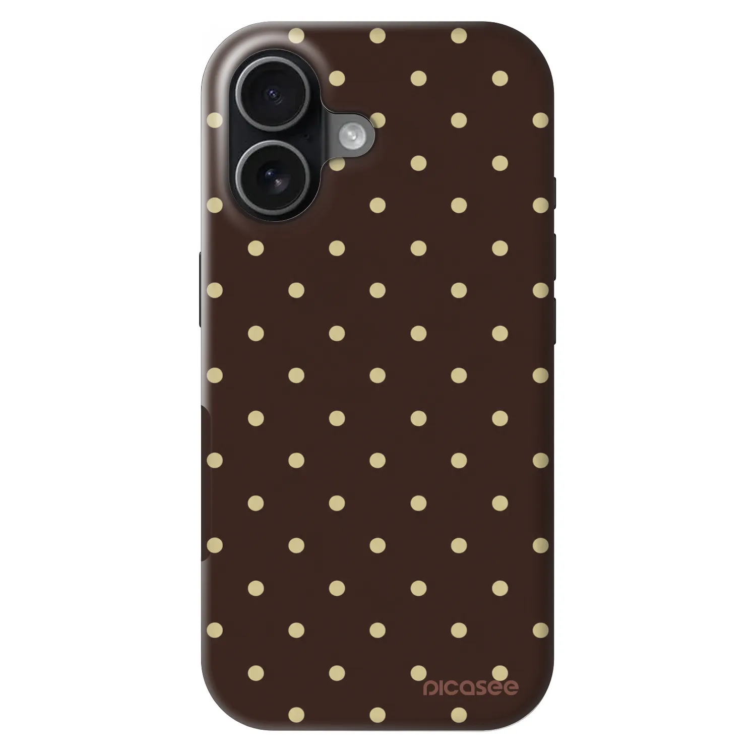 Picasee Fashion Case MagSafe für Apple iPhone 17 - Vanilla Dots & Chocolate