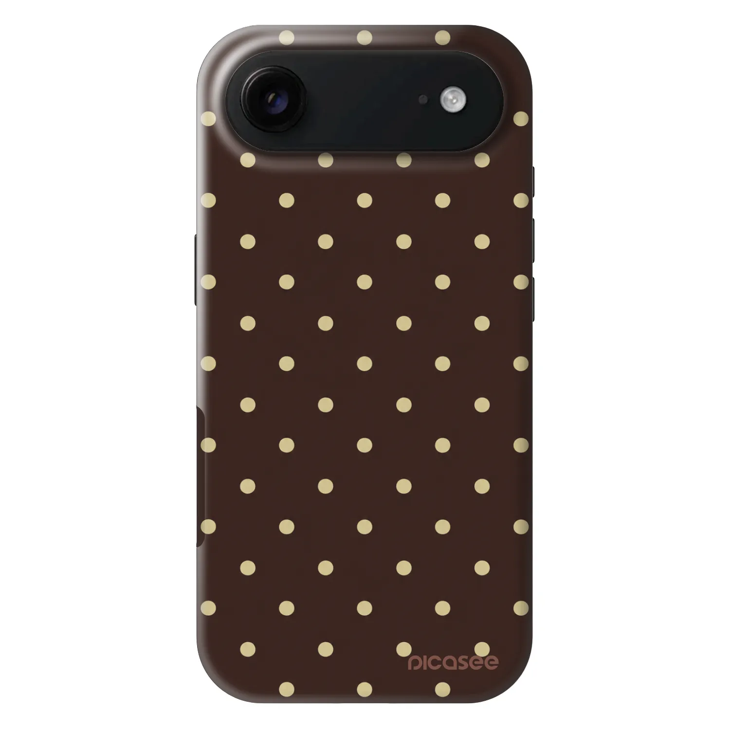 Picasee Fashion Case MagSafe für Apple iPhone Air - Vanilla Dots & Chocolate