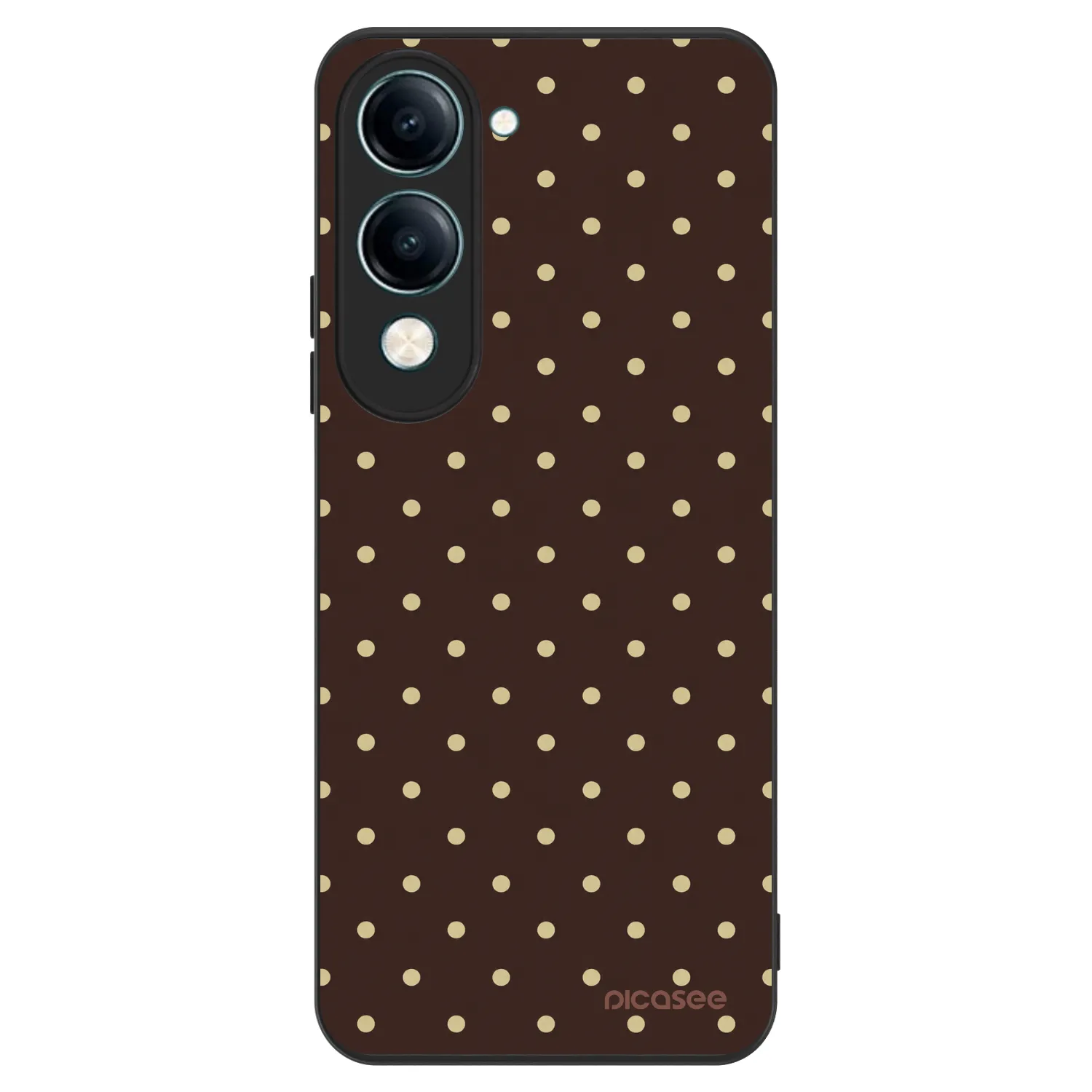 Picasee ULTIMATE CASE für Vivo Y29s 5G - Vanilla Dots & Chocolate