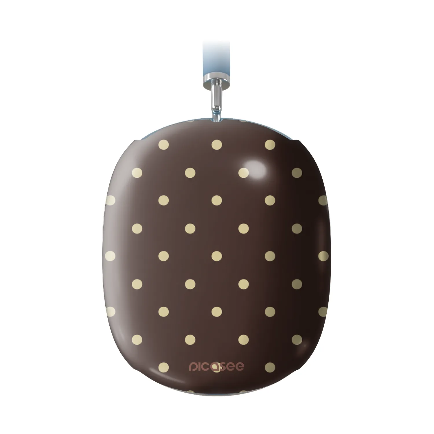 Picasee Obal pro Apple AirPods Max - Vanilla Dots & Chocolate