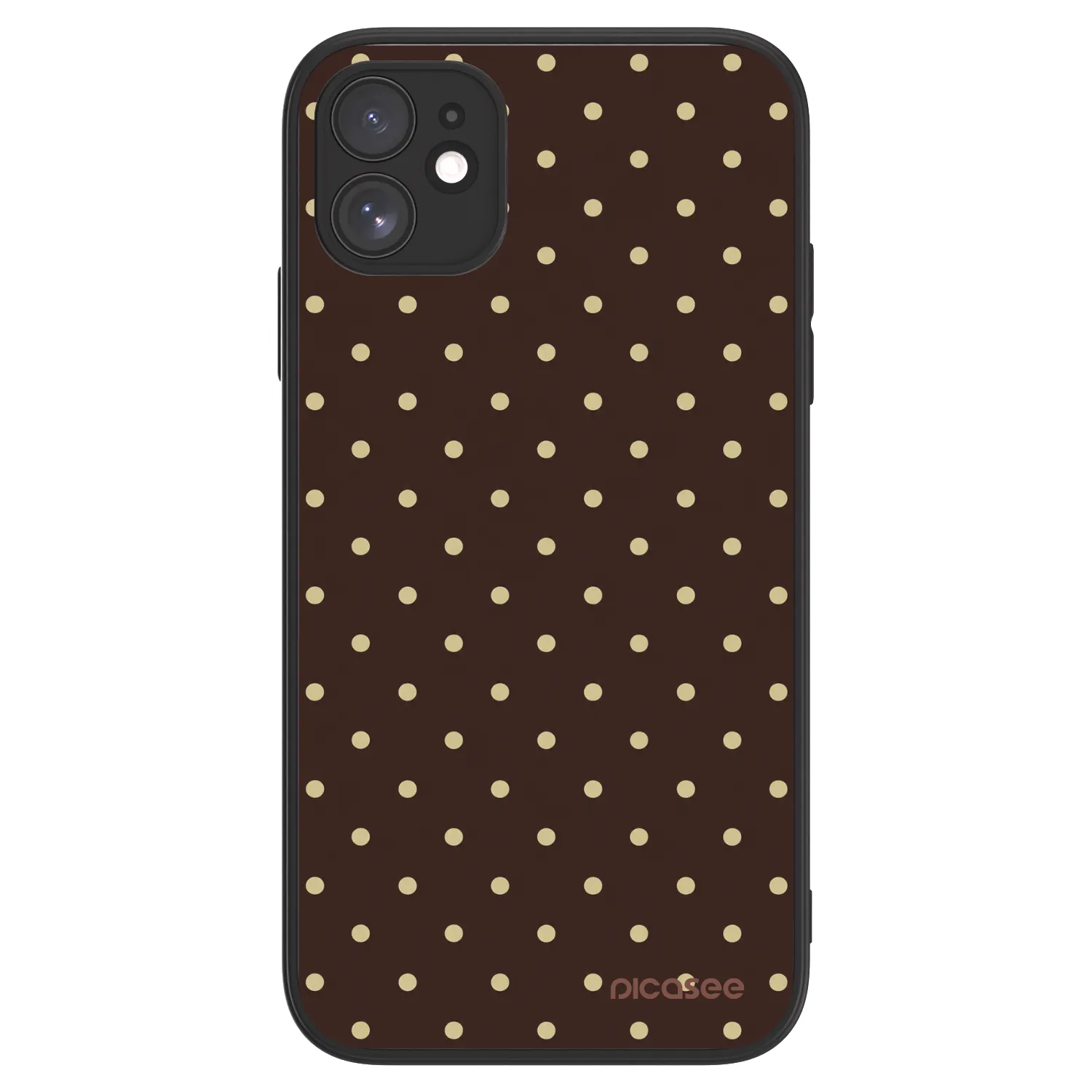 Picasee ULTIMATE CASE für Apple iPhone 11 - Vanilla Dots & Chocolate