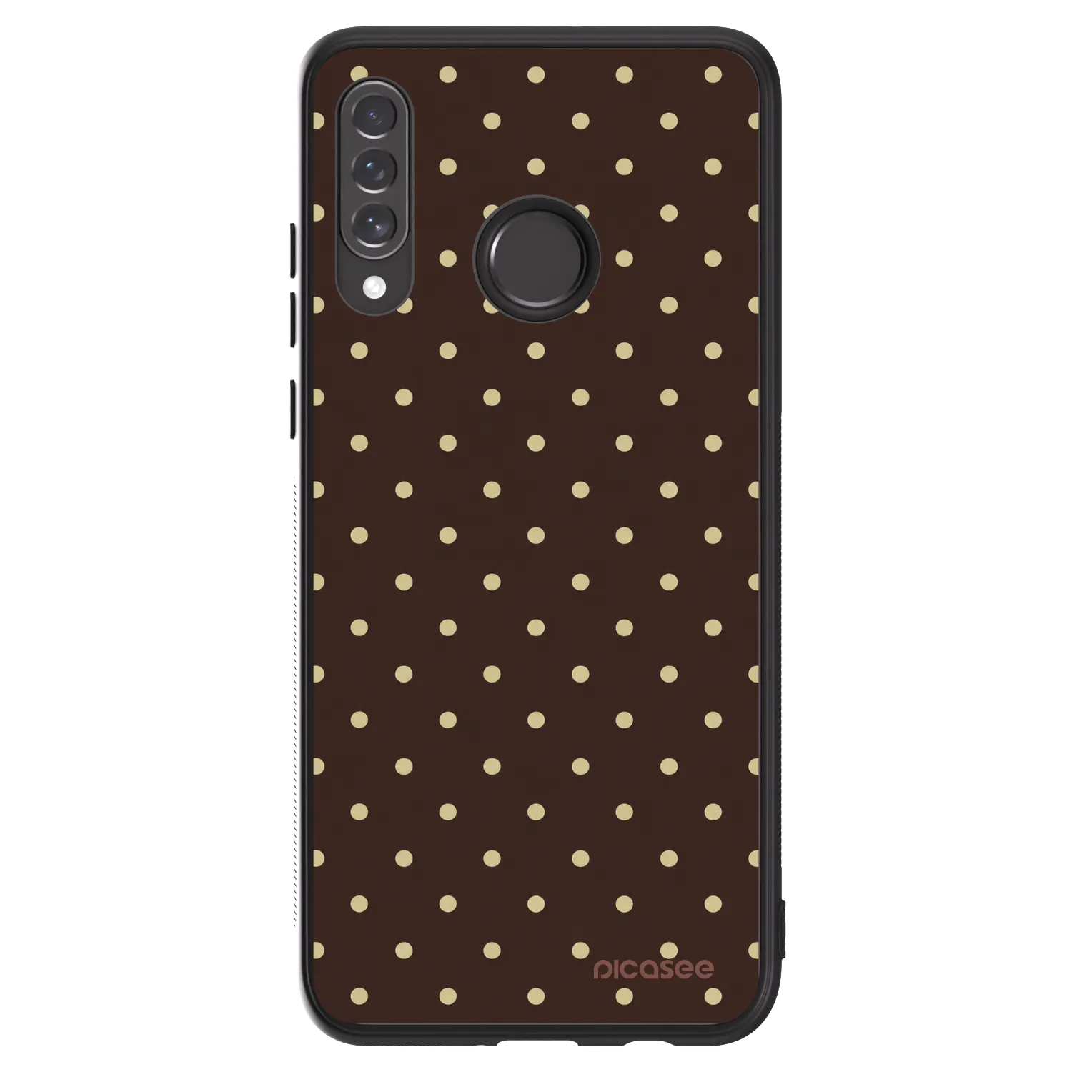 Picasee ULTIMATE CASE für Huawei P30 Lite - Vanilla Dots & Chocolate
