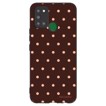 Hülle für Realme 7i - Peach Dots & Chocolate