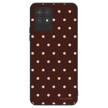 Hülle für Realme 8i - Peach Dots & Chocolate