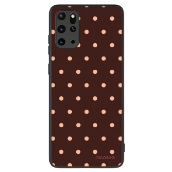 Hülle für Samsung Galaxy S20+ G985F - Peach Dots & Chocolate