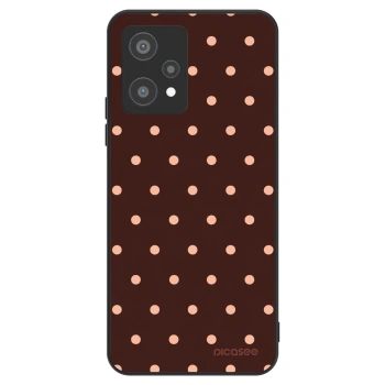 Hülle für Realme 9 Pro 5G - Peach Dots & Chocolate